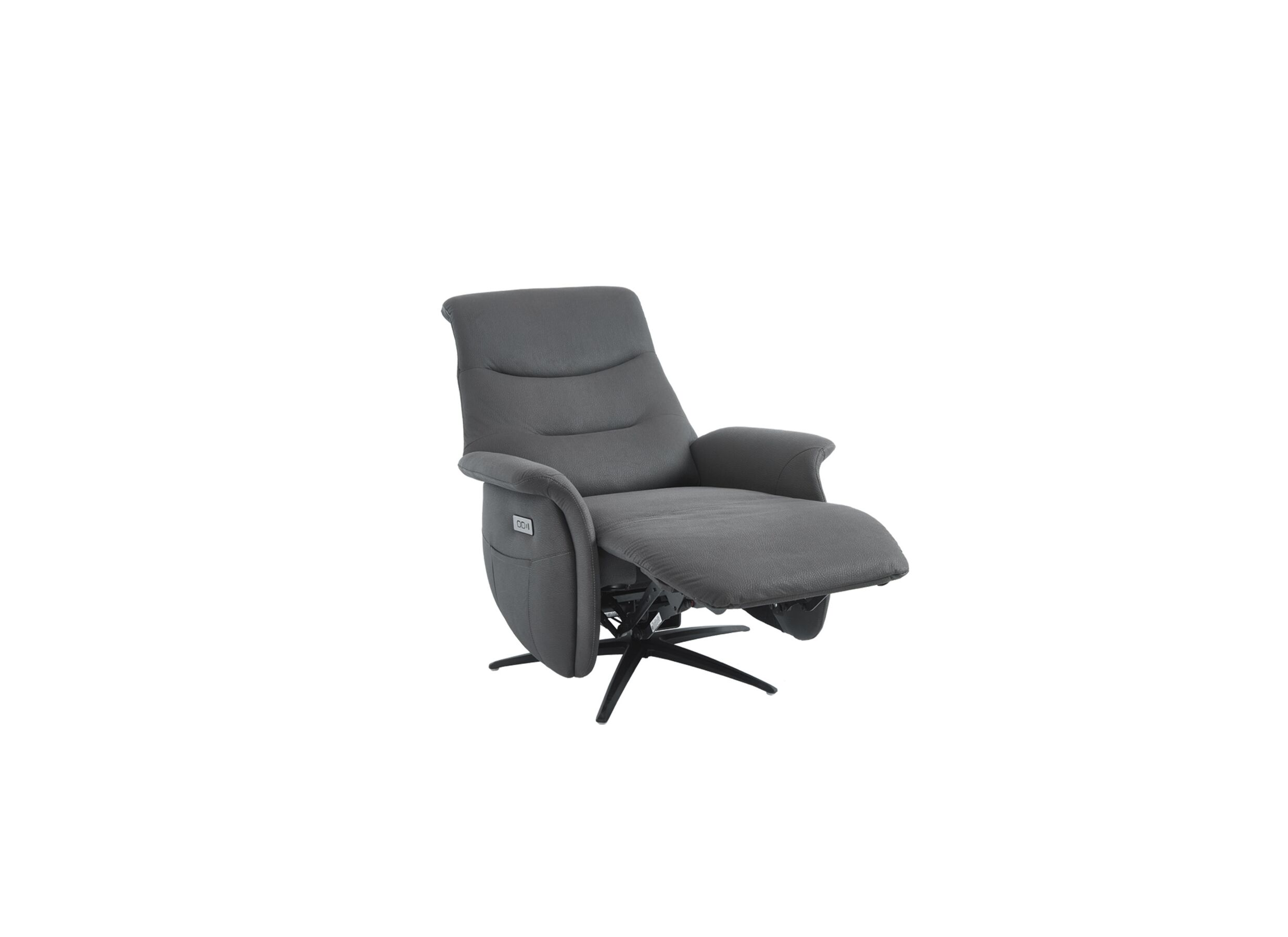 Aperçu - Fauteuil relax Bromo électrique - fibre polyester - noir
