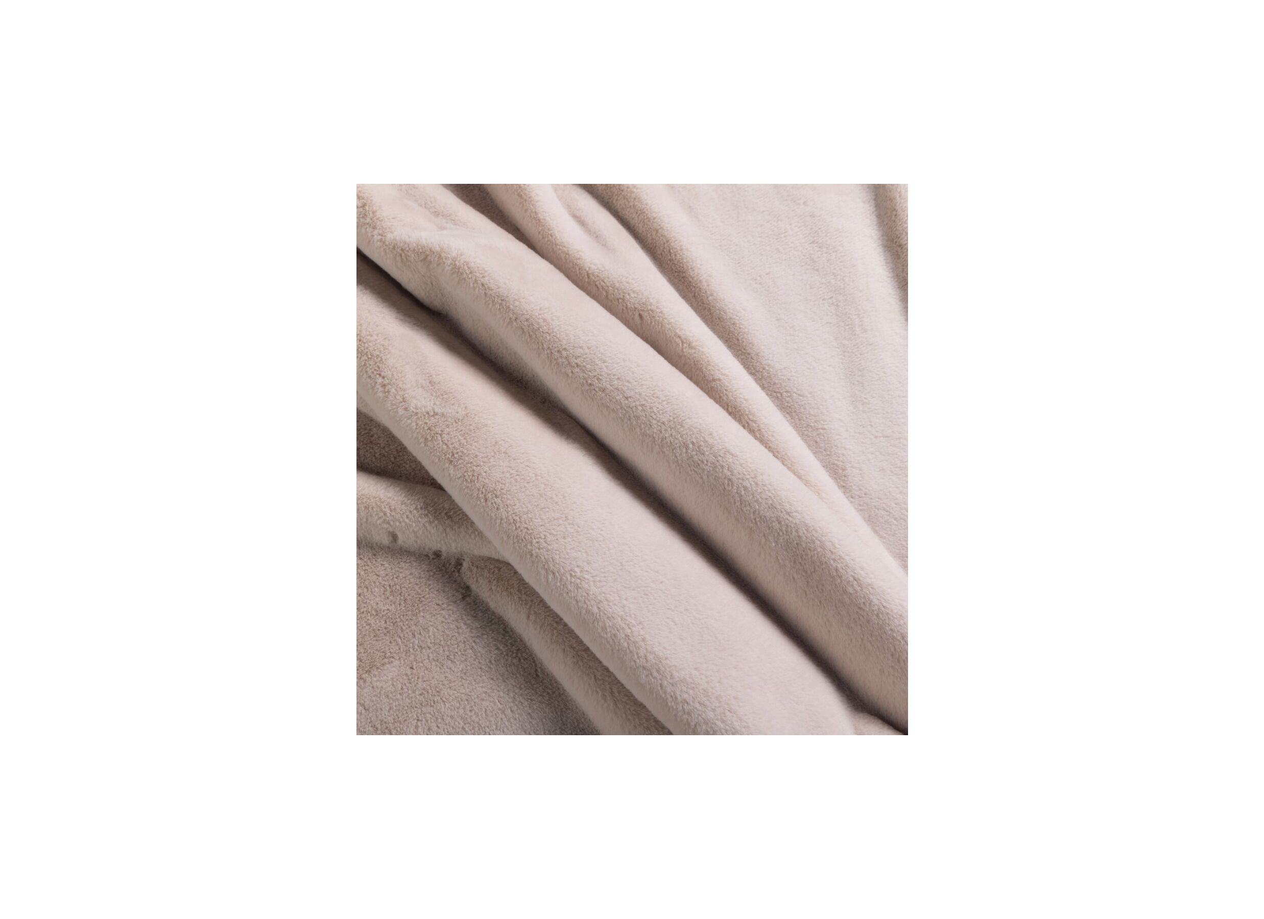 Detail - Plaid Oxford 150x200cm polyester beige