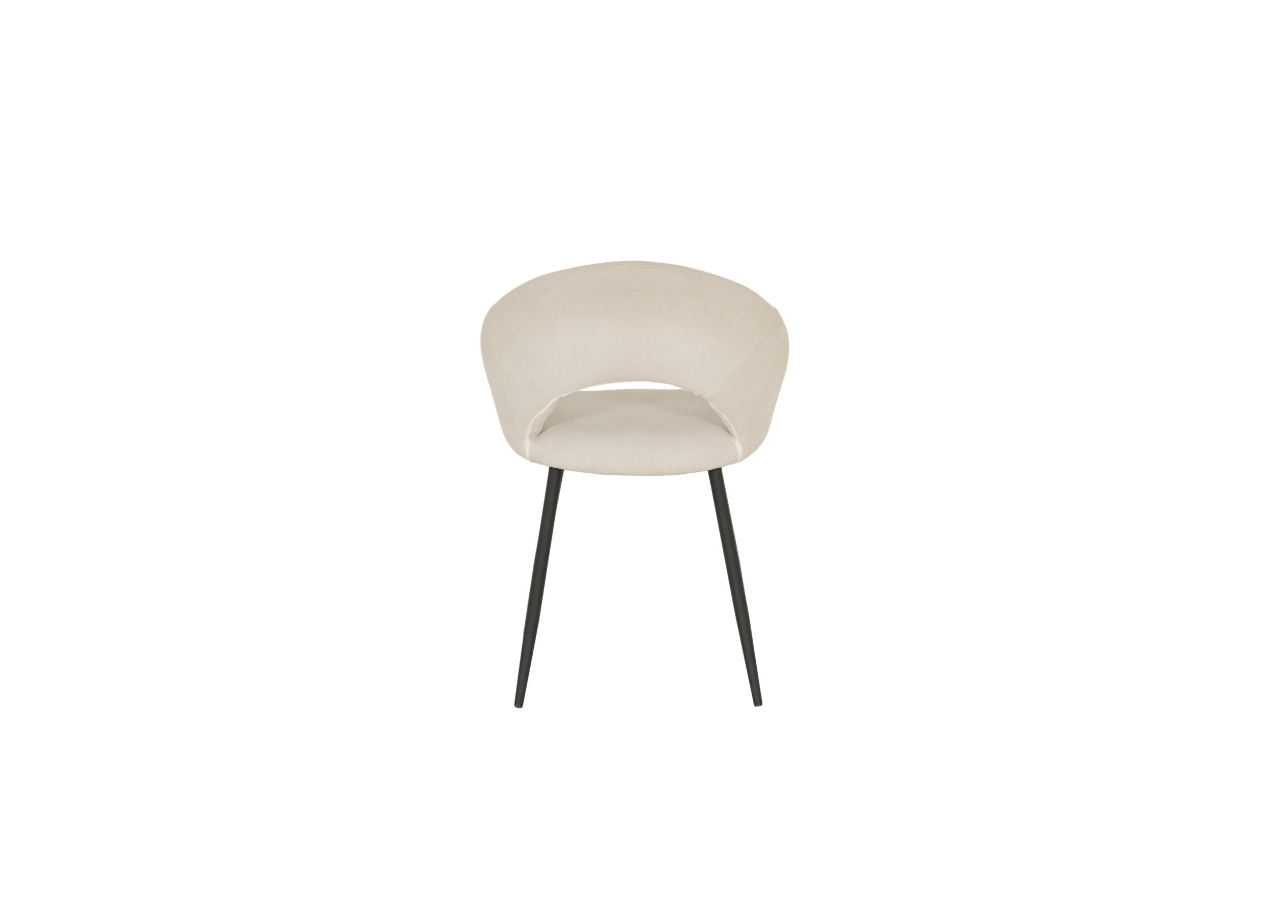 Overzichtsfoto - Stoel Imago 57,5x54,8x82.5cm - stof - beige