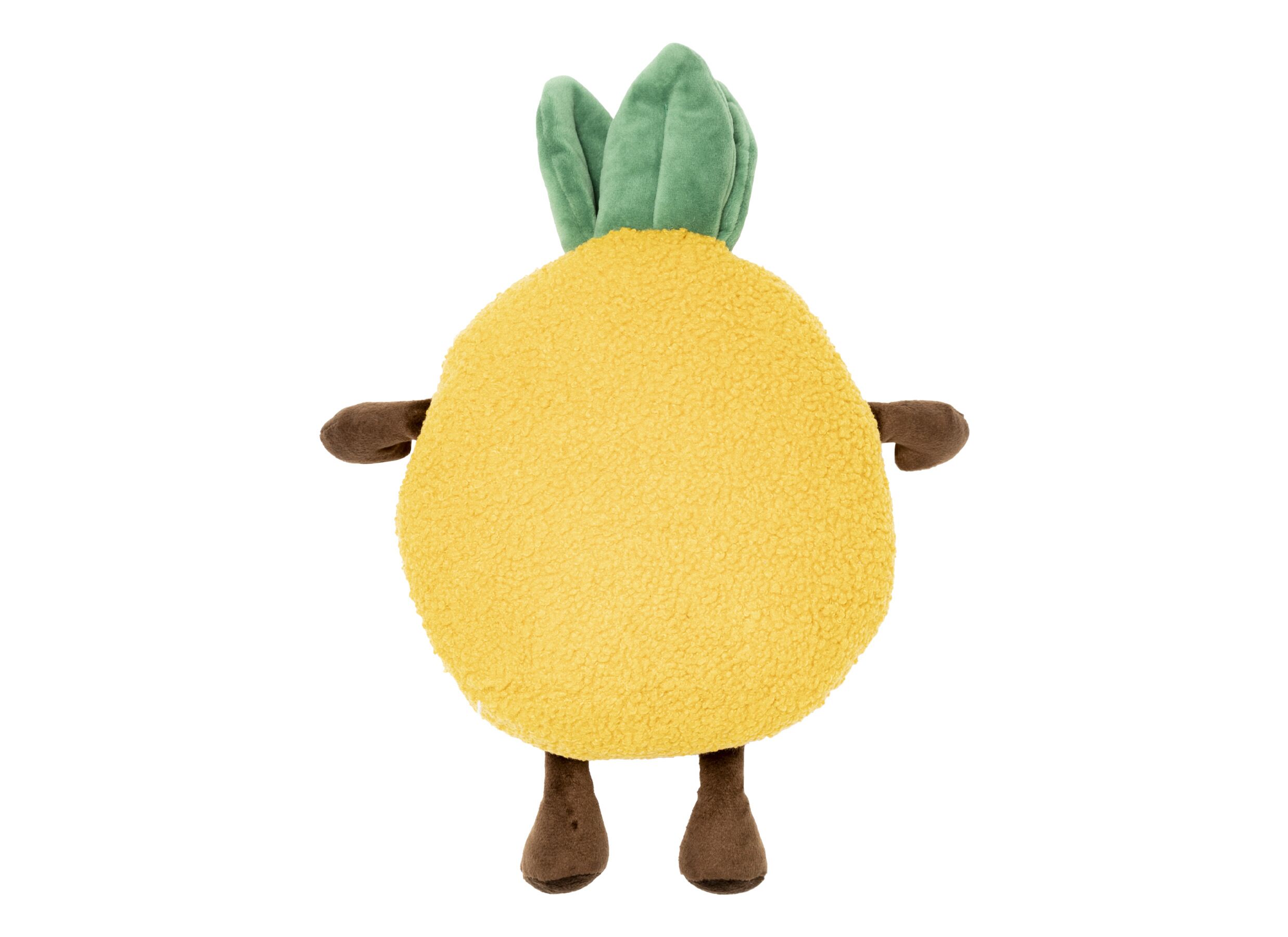 Aperçu - Peluche Ananas H26cm - tissu - jaune