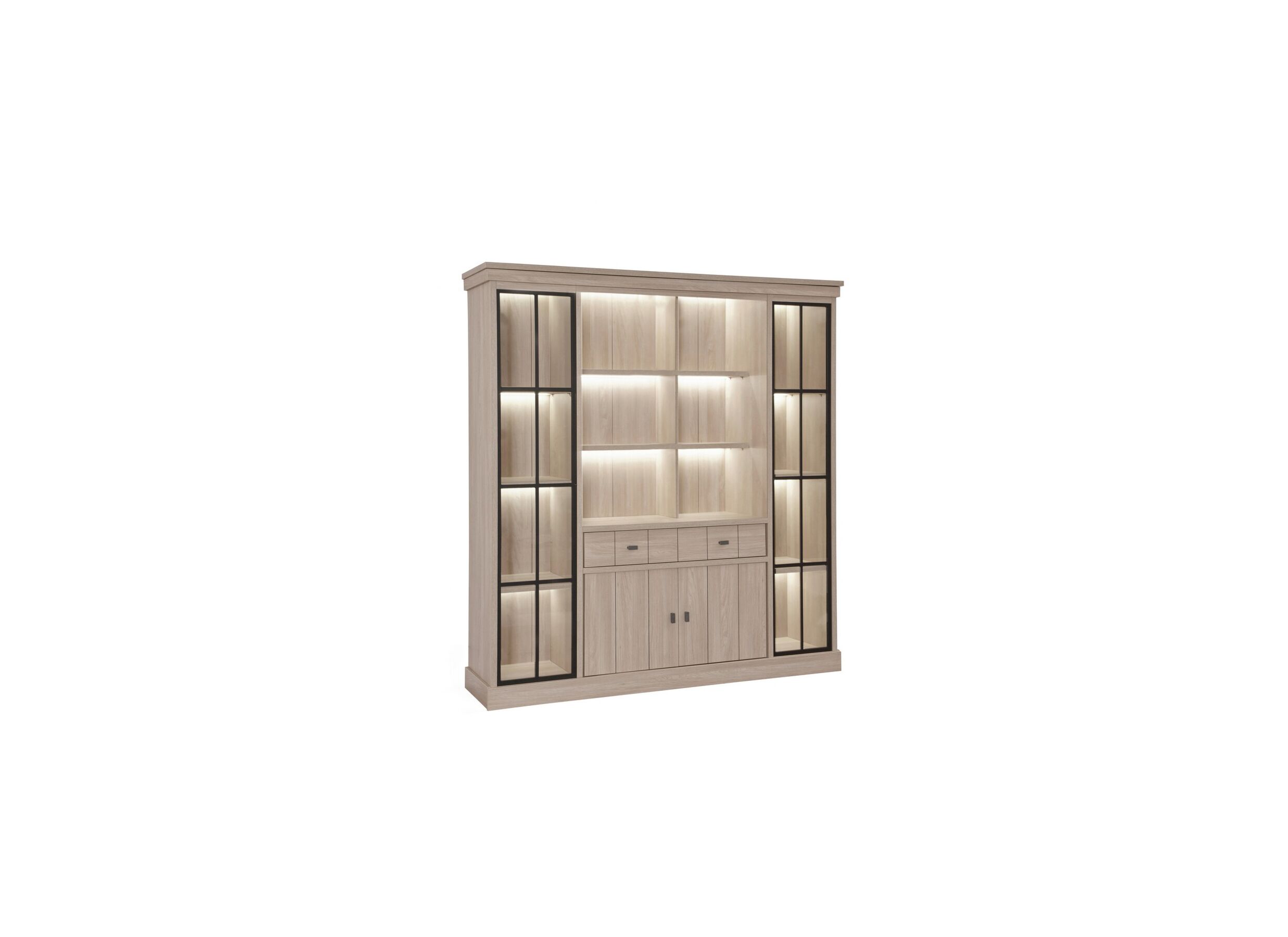 Hoofdfoto - Buffetkast 197cm - decor - beige