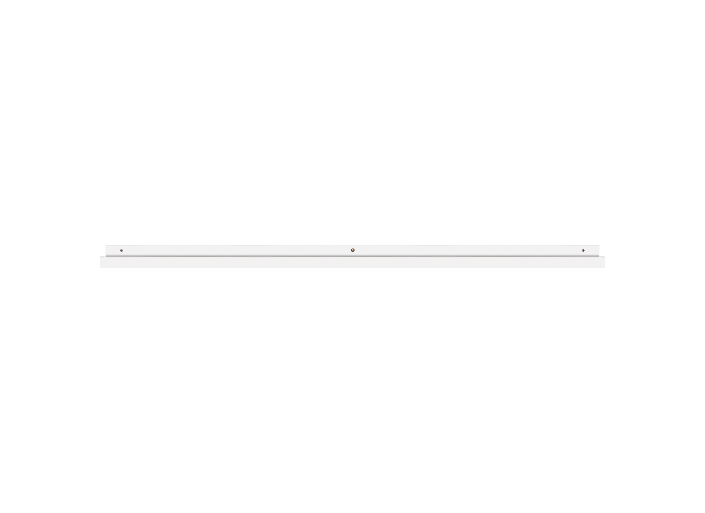 Plus Important - Tablette murale Bergen 110x10x5cm - bois - blanc