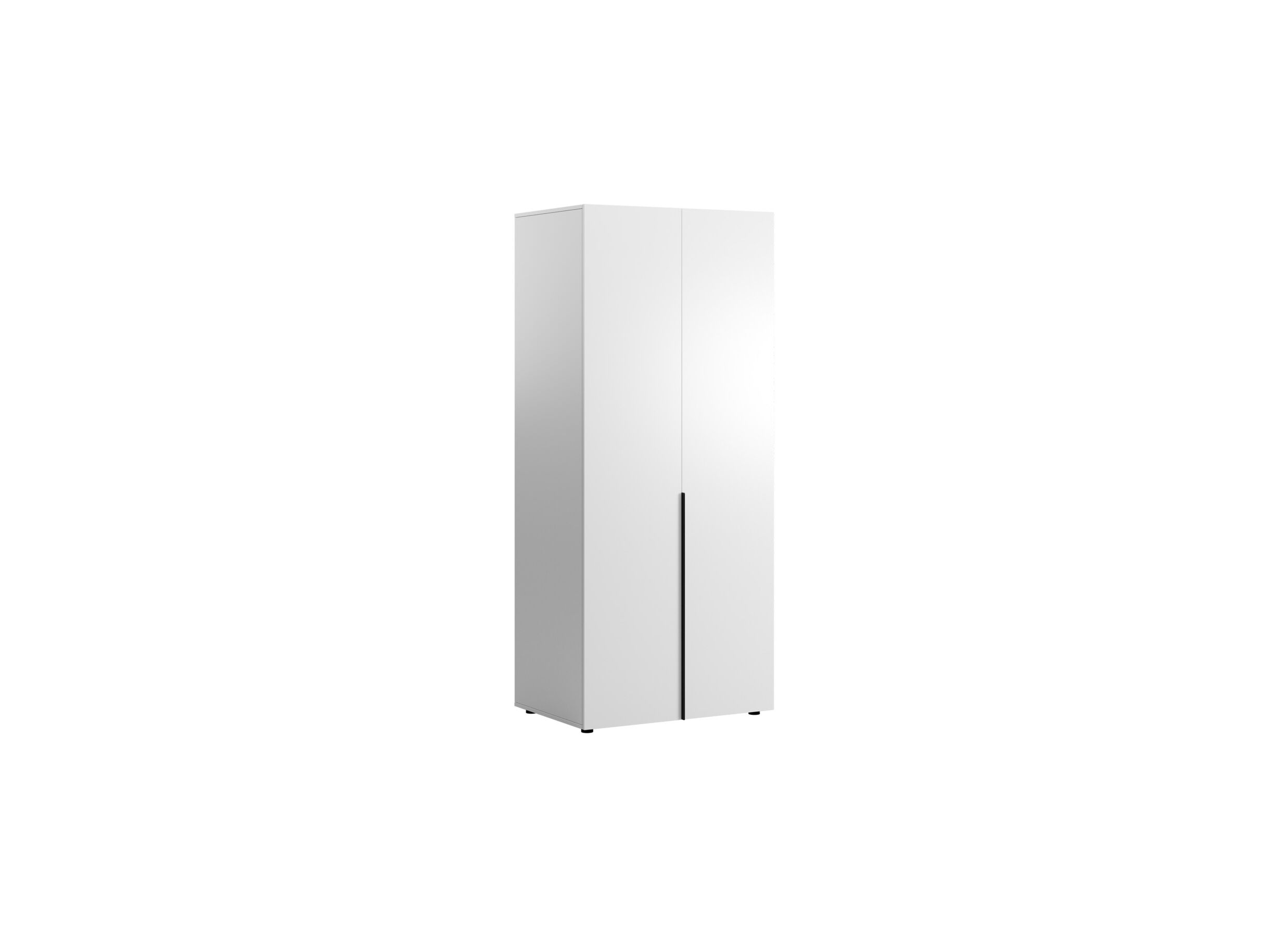 Kleerkast Oryana 90cm - melamine - diamond wit - Garde-robe Oryana 90cm - mélamine - brilliant blanc