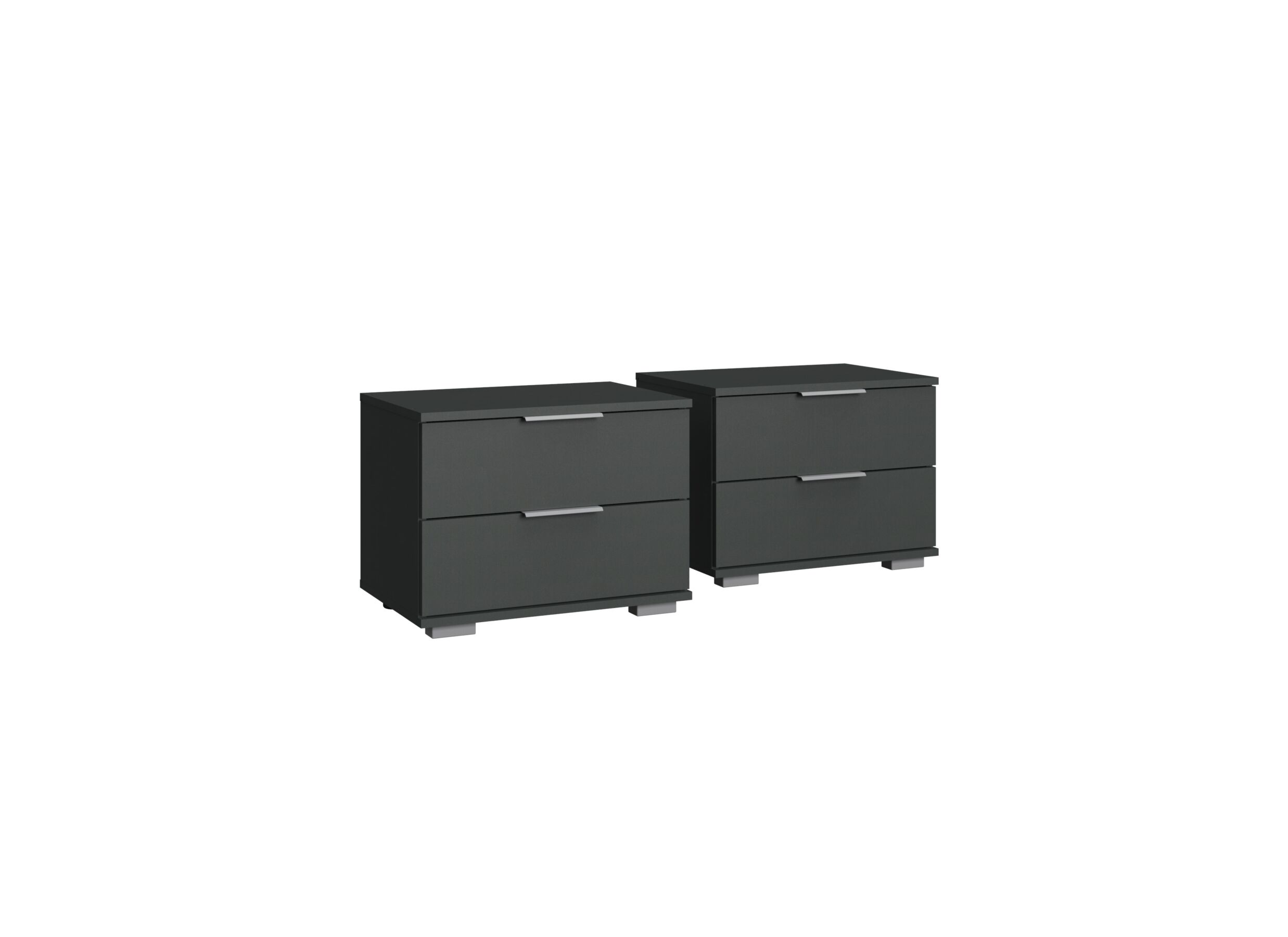 Table de chevet Easyplus 52x38x40cm - Table de chevet Easyplus 52x38x40cm, lot de 2
