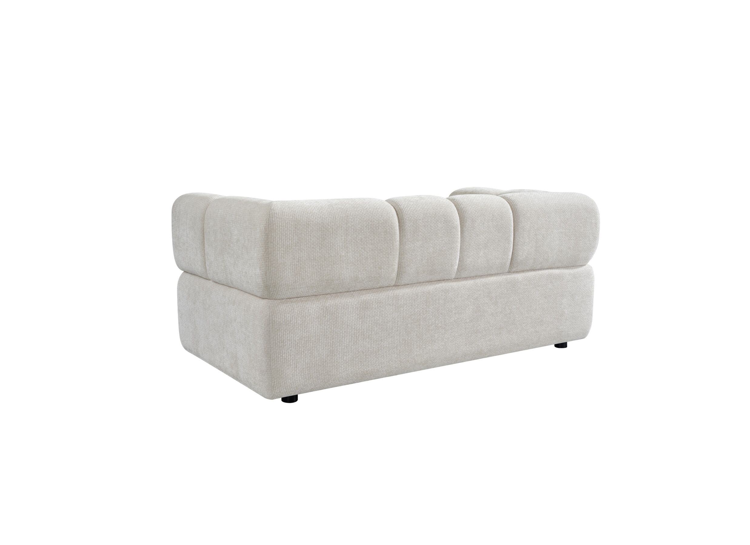 Overzichtsfoto - Zetel Tortuga 2-zit - polyestervezel - beige