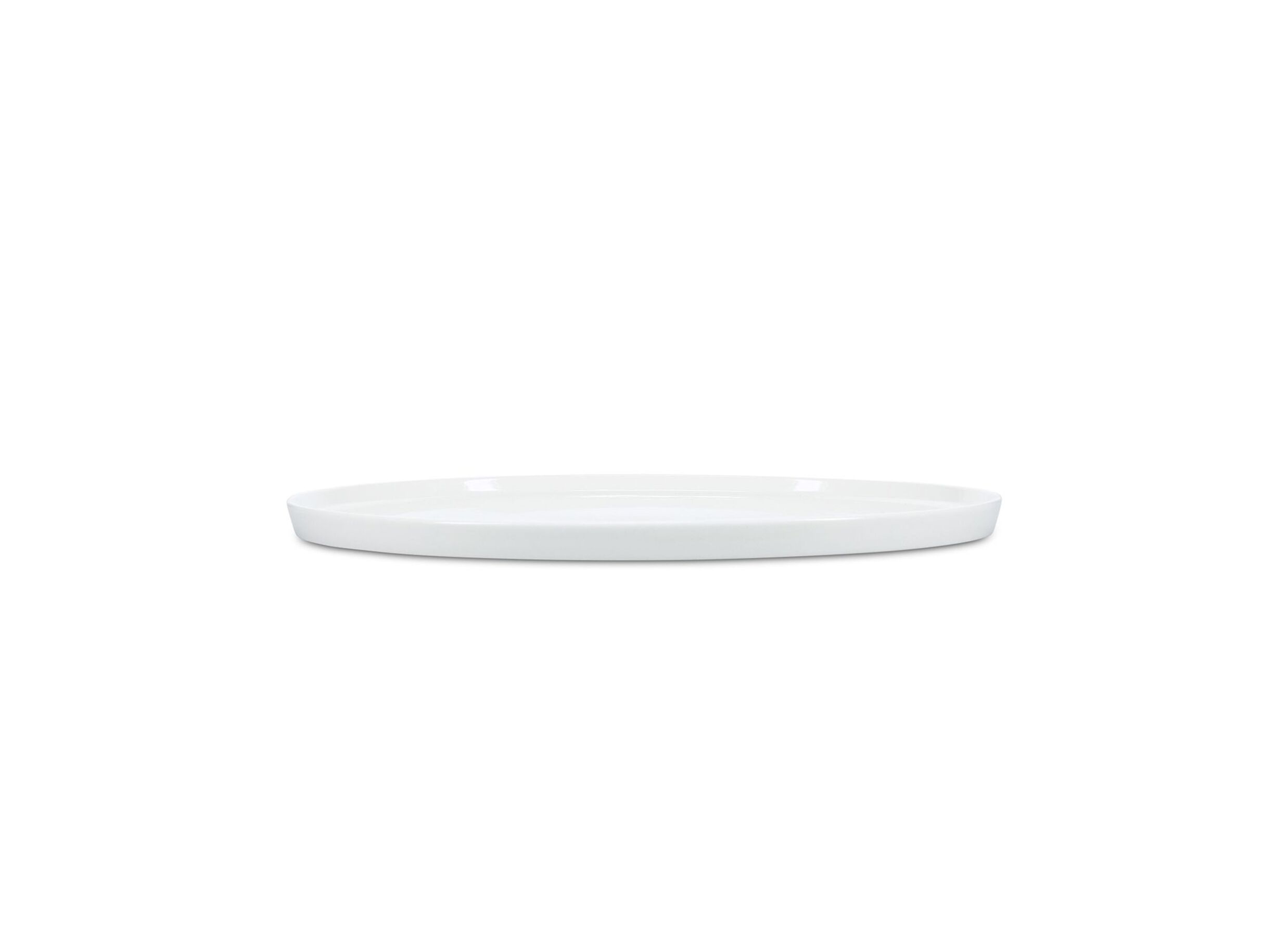 Aperçu - Plat Gusto 38x26,5cm - porcelaine - blanc