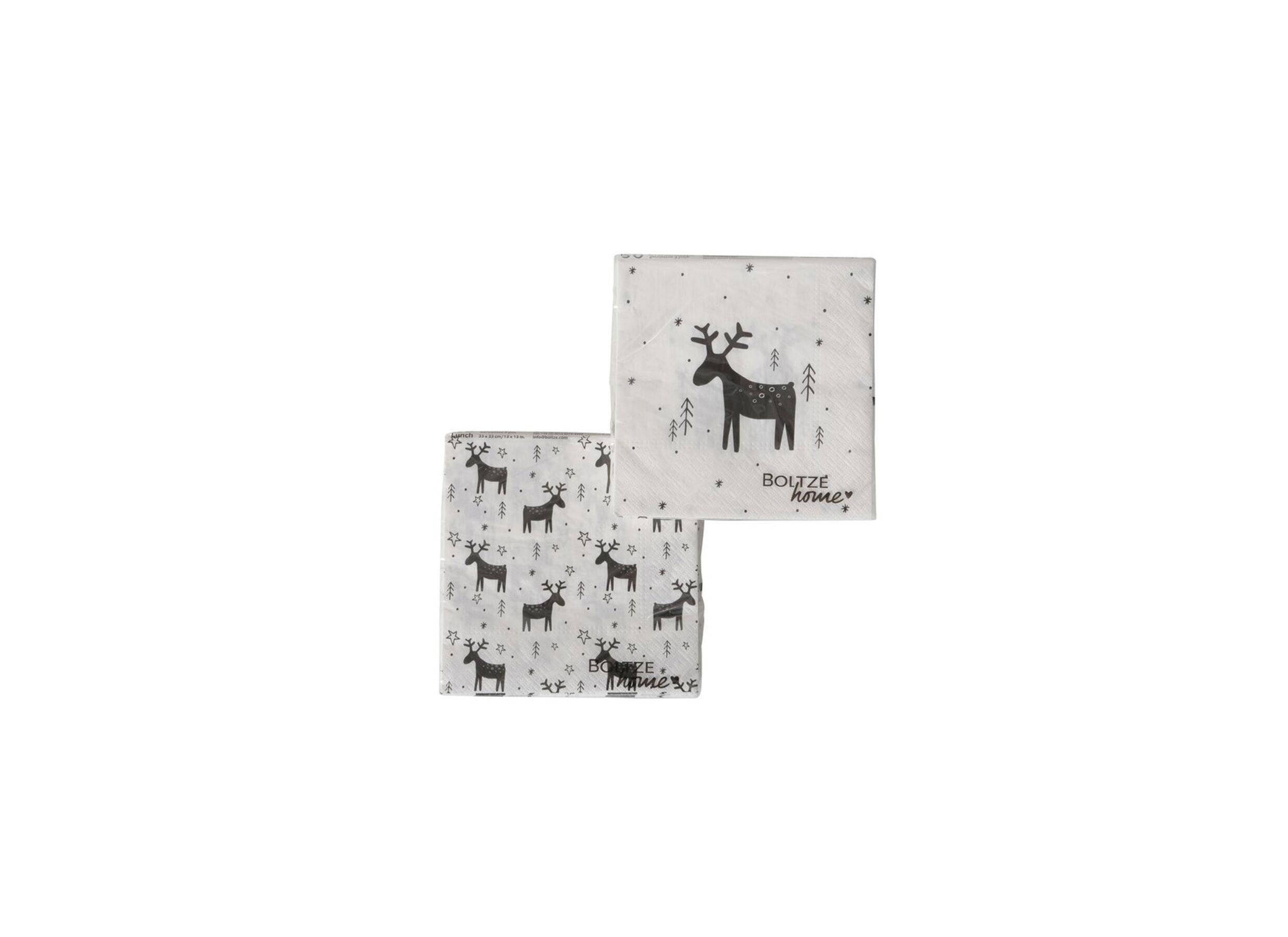 Serviette Benny 17x17cm blanc 20 pièces - Serviette Benny 17x17cm blanc 20 pièces