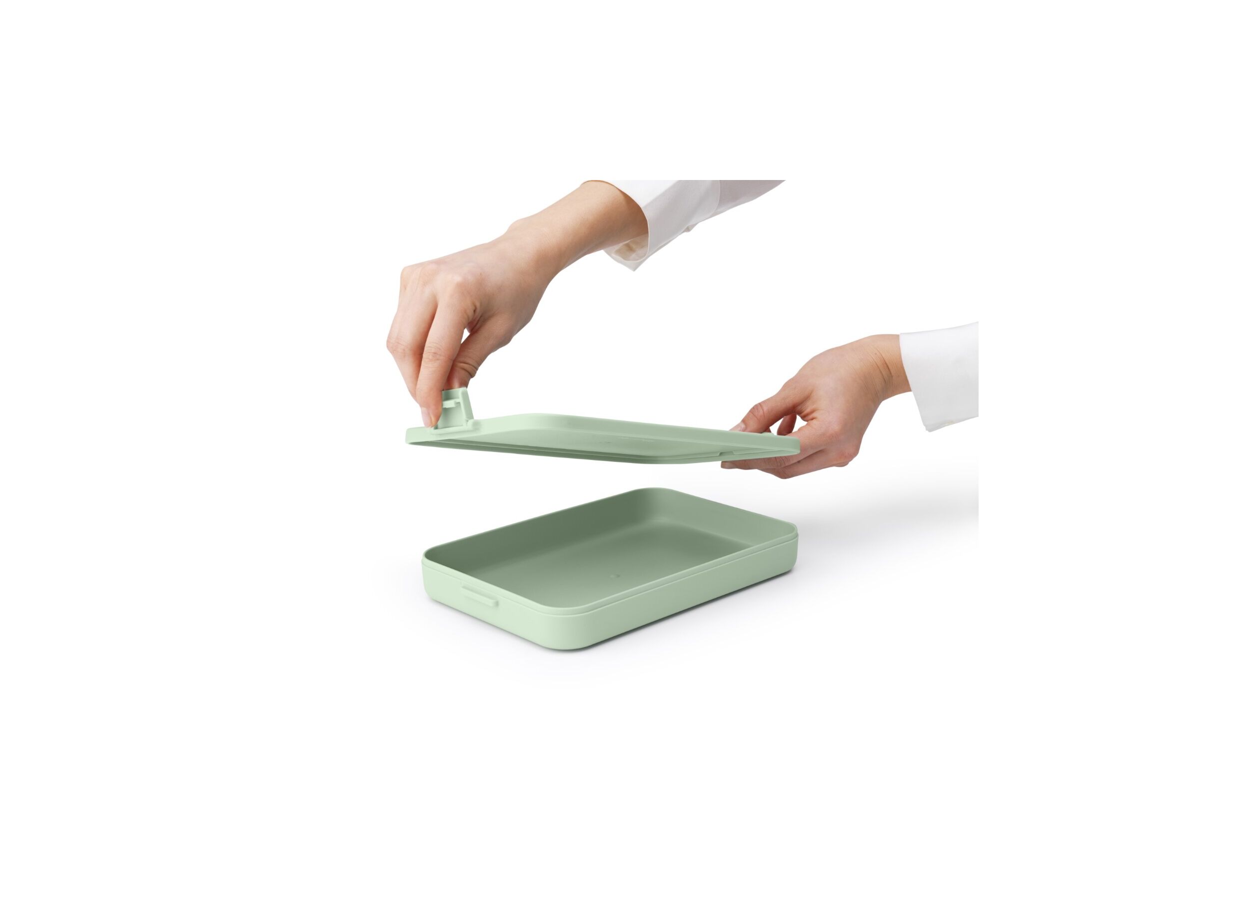 Foto ambiance - Lunch box Make&Take plate jade green