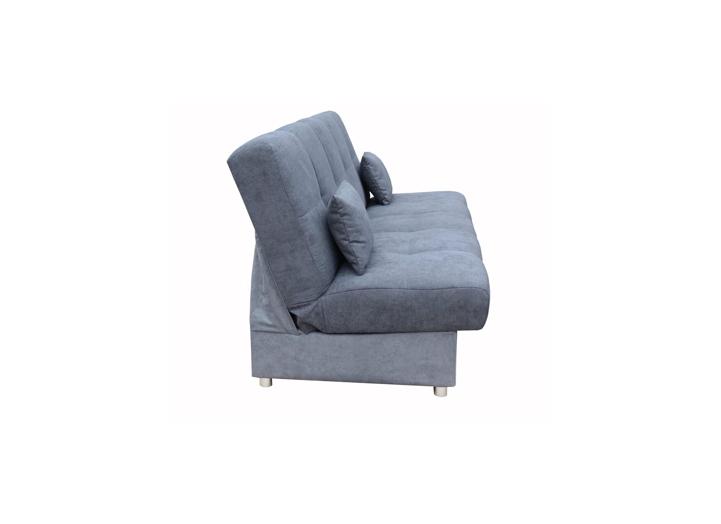 Zetelbed Alfa 2-zit - stof - grijs
