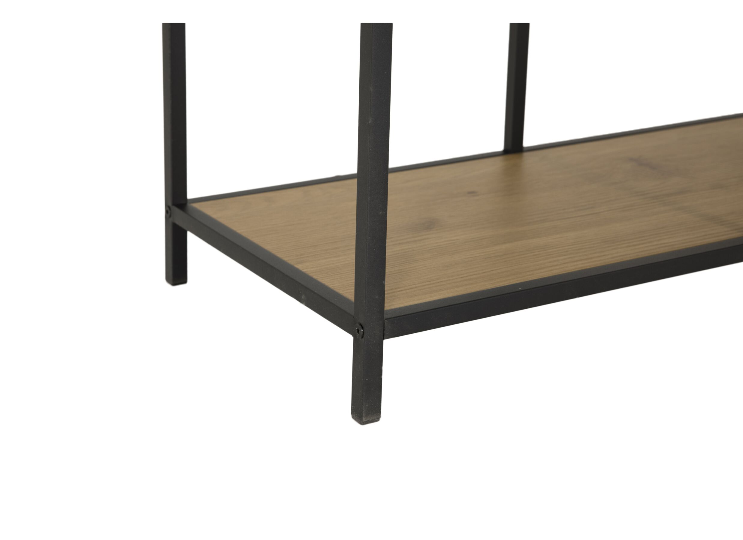 Detailfoto - Opbergrek Tower 77x35x185cm - melamine/metaal - wild oak