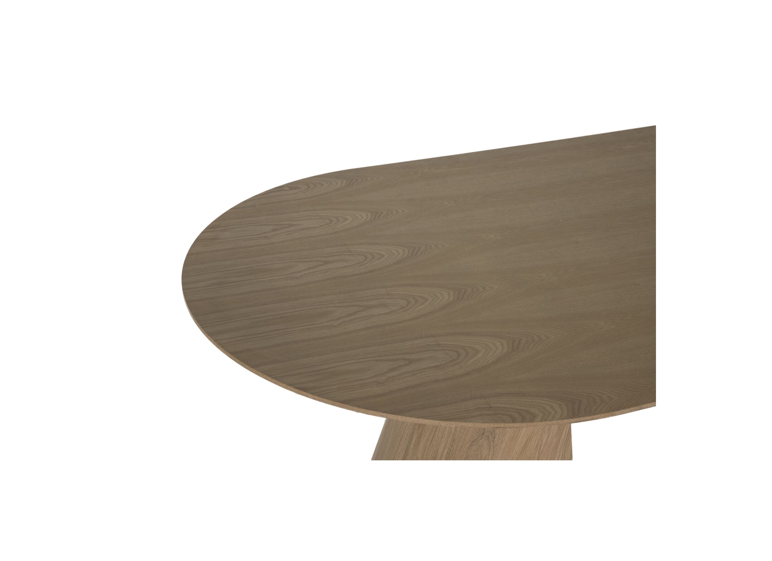 Detail - Table Sheba 220x100cm - placage de frêne - naturel
