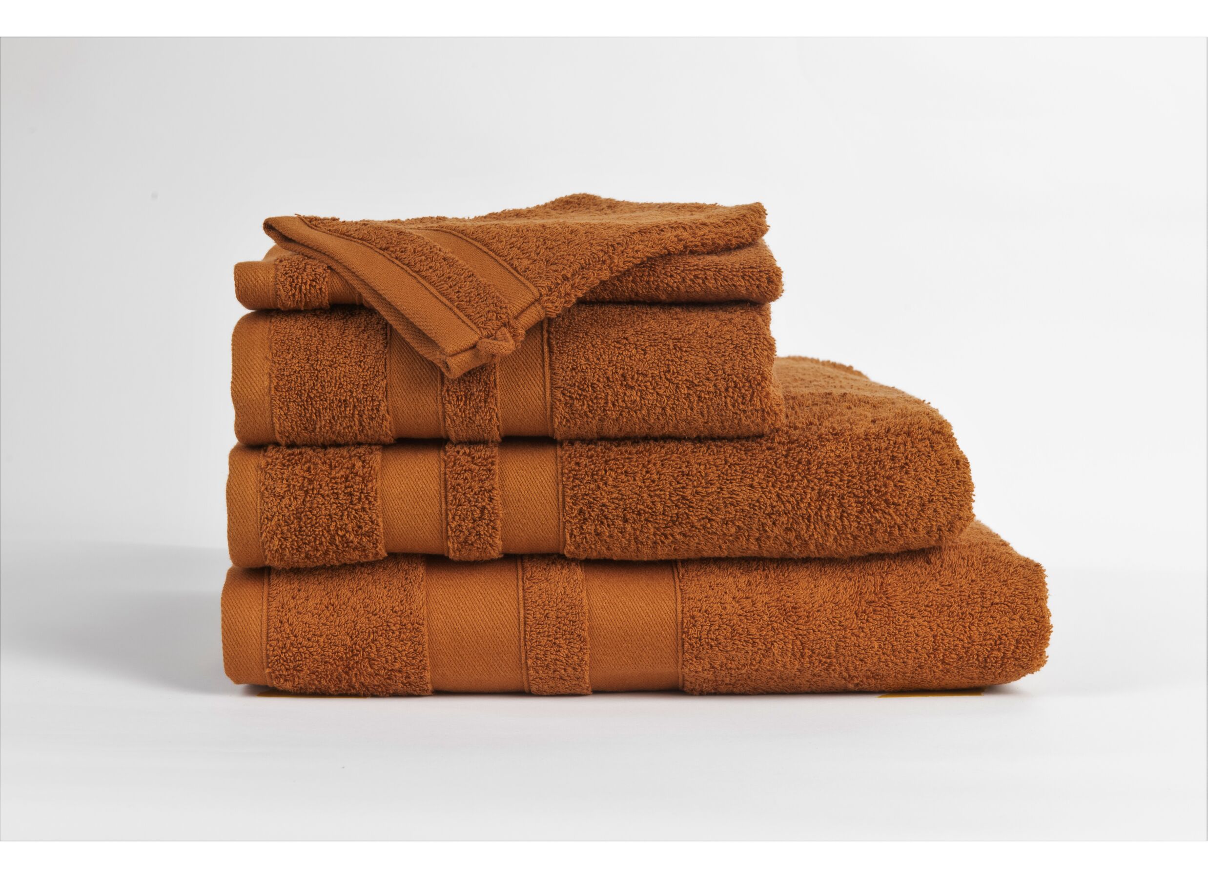 Photo ensemble - Drap de bain Katharina 70x140cm whisky