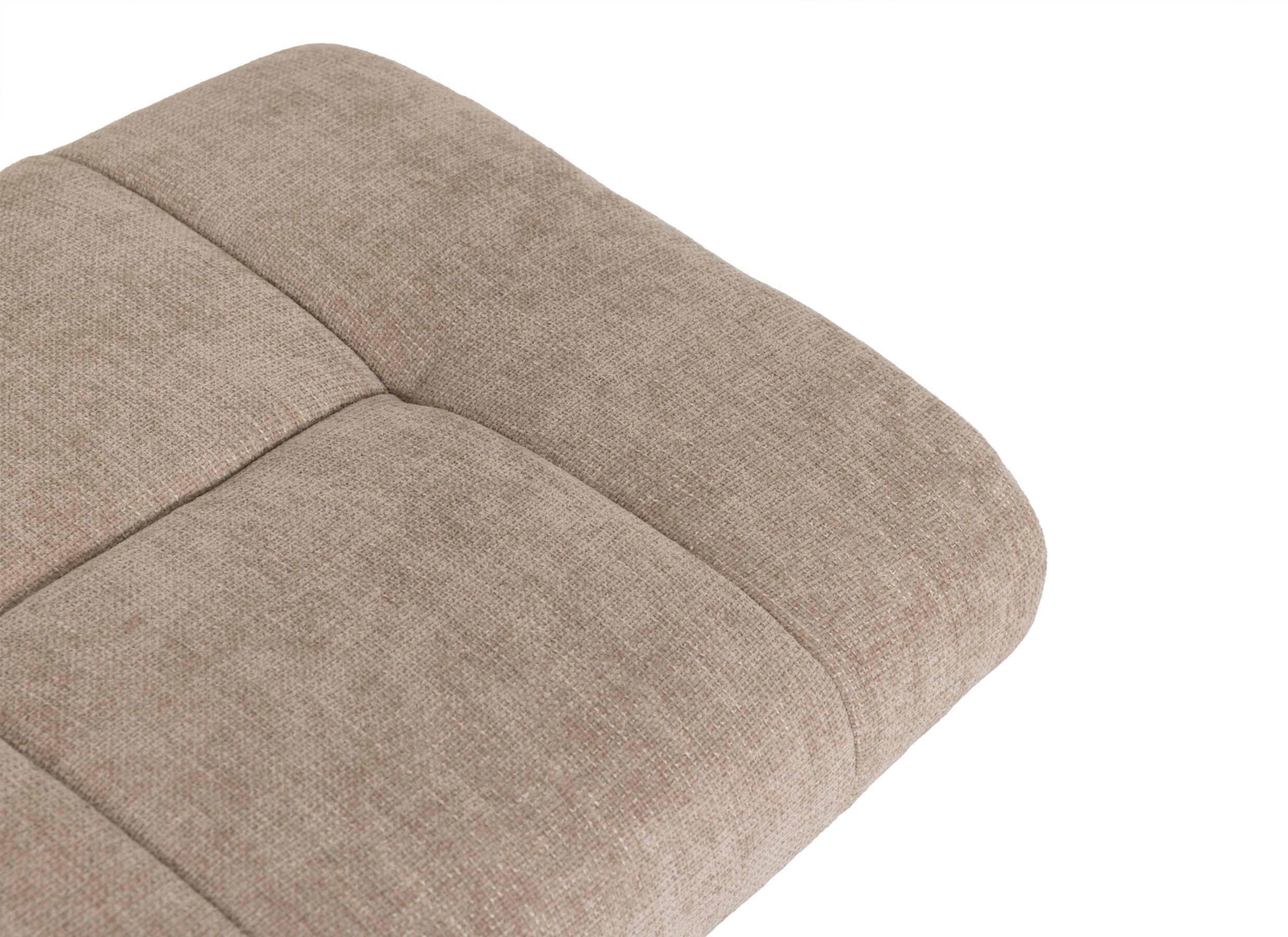 Detail - Repose-pieds Pegasus 47x42x37cm - fibre de polyester - beige