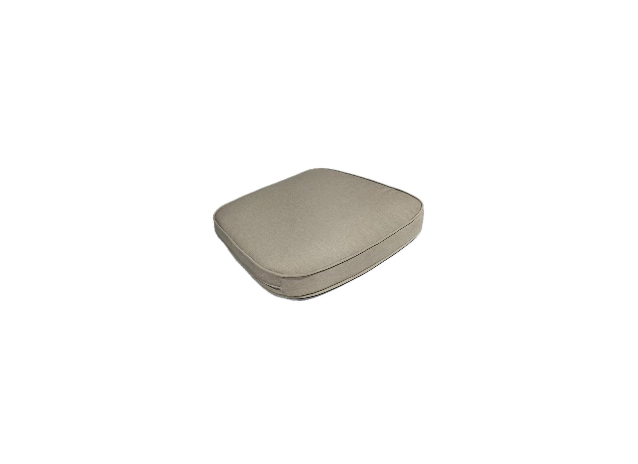 Plus Important - Coussin en osier Jono 46x49cm - fibre polyester - beige