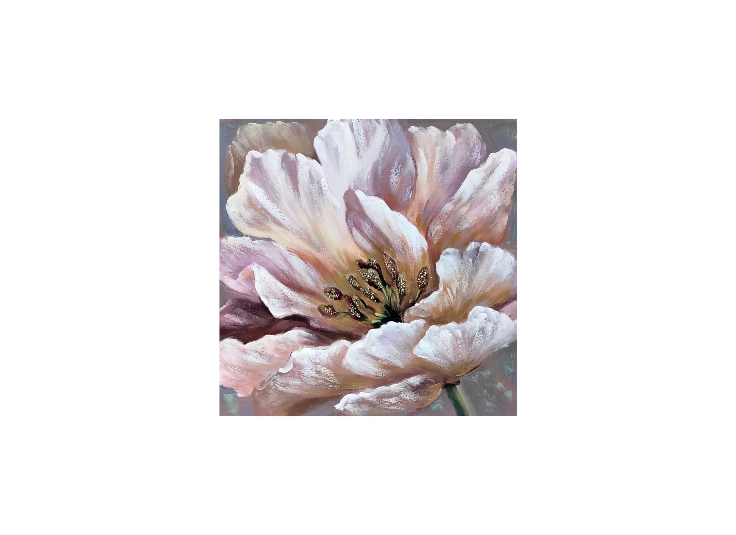 Peinture Fiori 100x100cm - Peinture Fiori 100x100cm