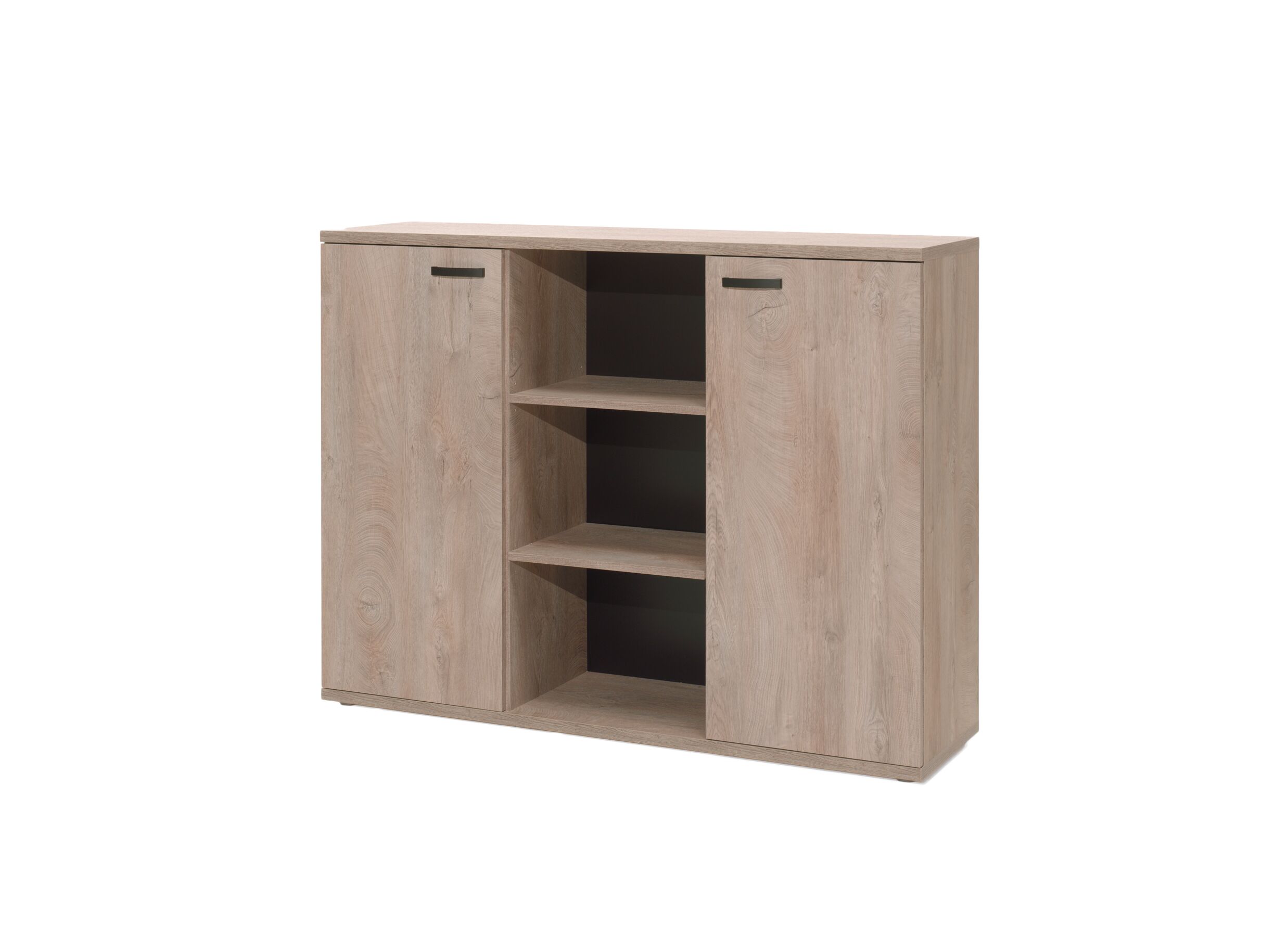 Opbergkast Rio 2 160x40x117cm - melamine - humus eik