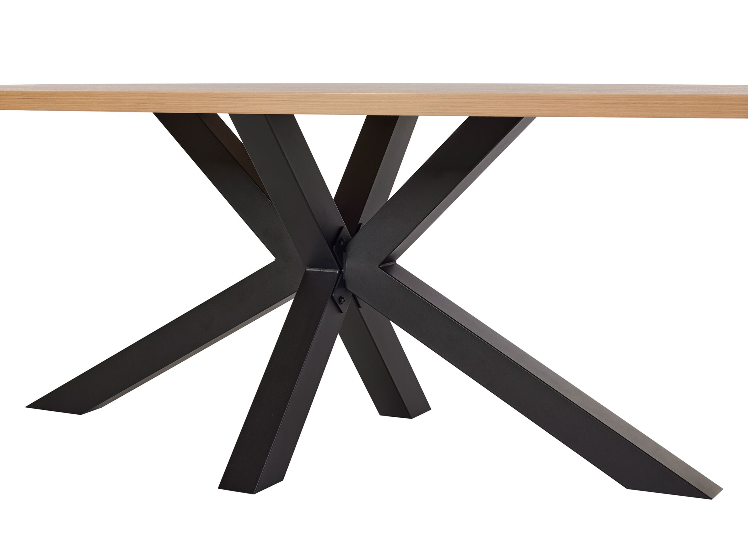 Detail - Table TF2415 200x119cm - mélamine - virginia oak