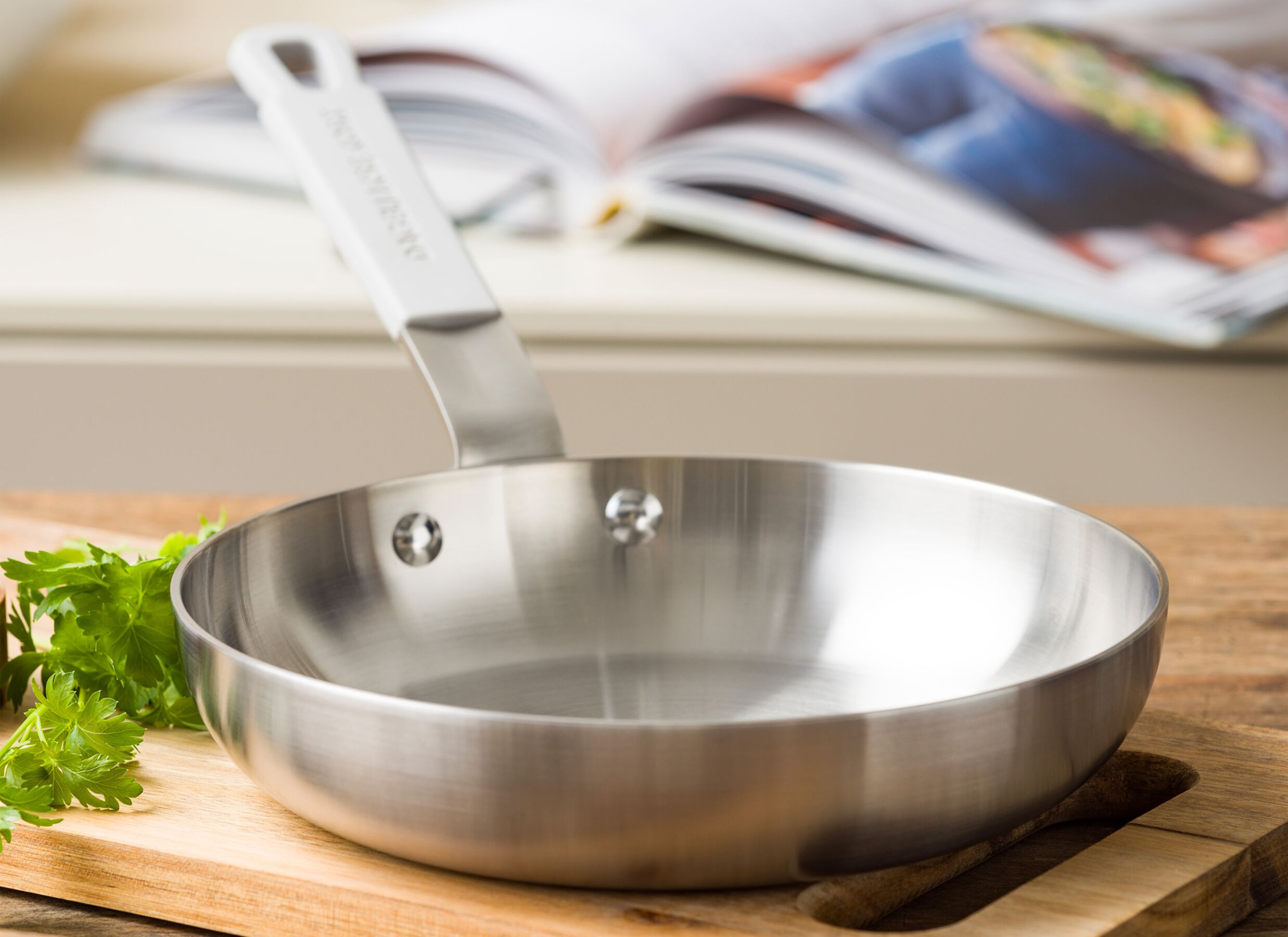 Foto ambiance - Poêle Dagelijkse kost Ø30cm - tri-ply - argent