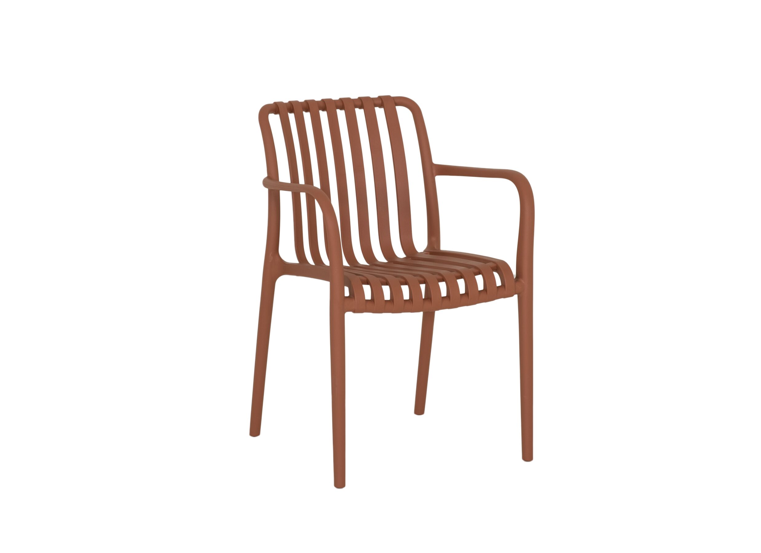 Plus Important - Chaise de jardin Cute 46x58x81cm - synthétique - terra
