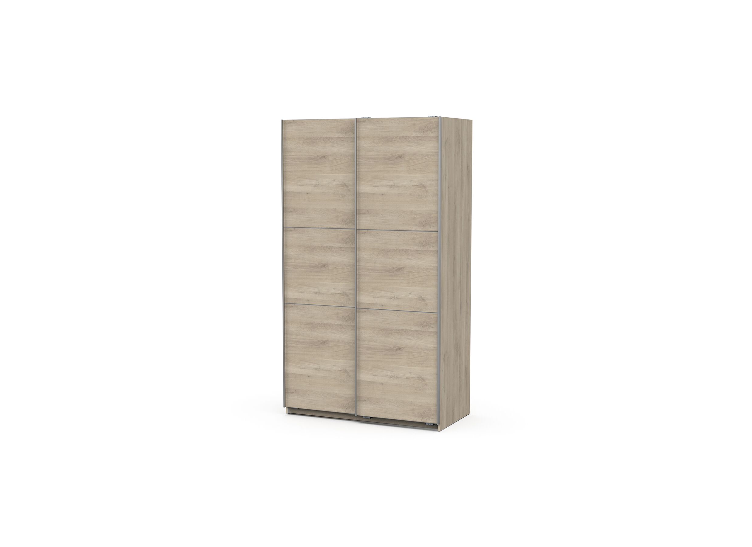 Armoire à portes coulissantes Ghost 117cm - décor - chêne de kronberg