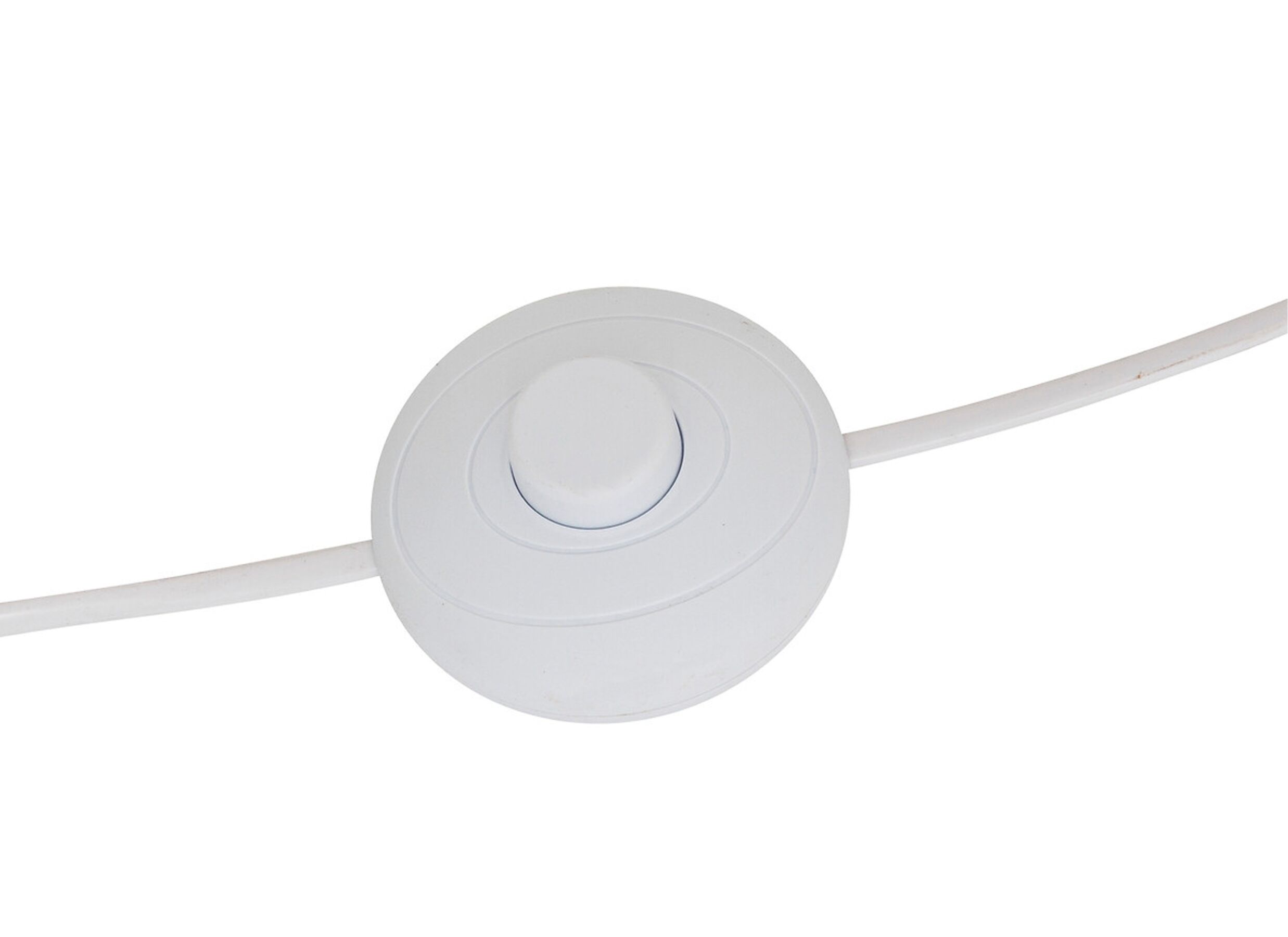 Detail - Lampadaire Rafa H107cm - PVC, acier & hévéa - beige et naturel