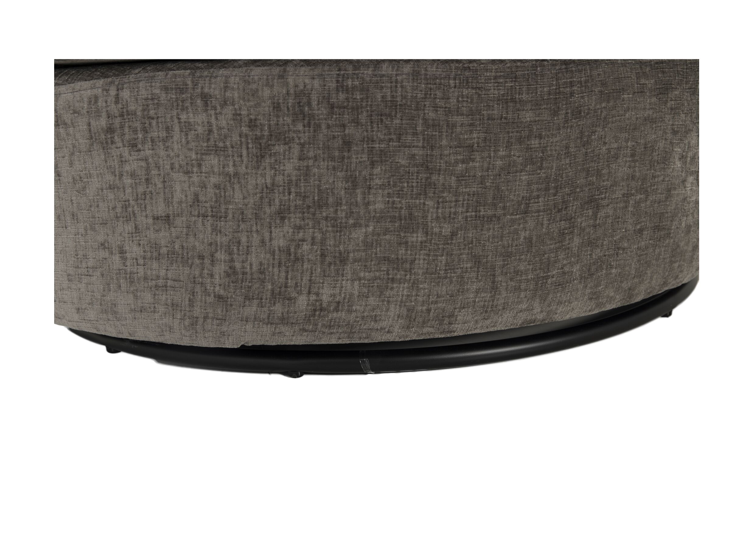 Detailfoto - Draaifauteuil Dynamo 93,5x88x84cm - stof - donkergrijs