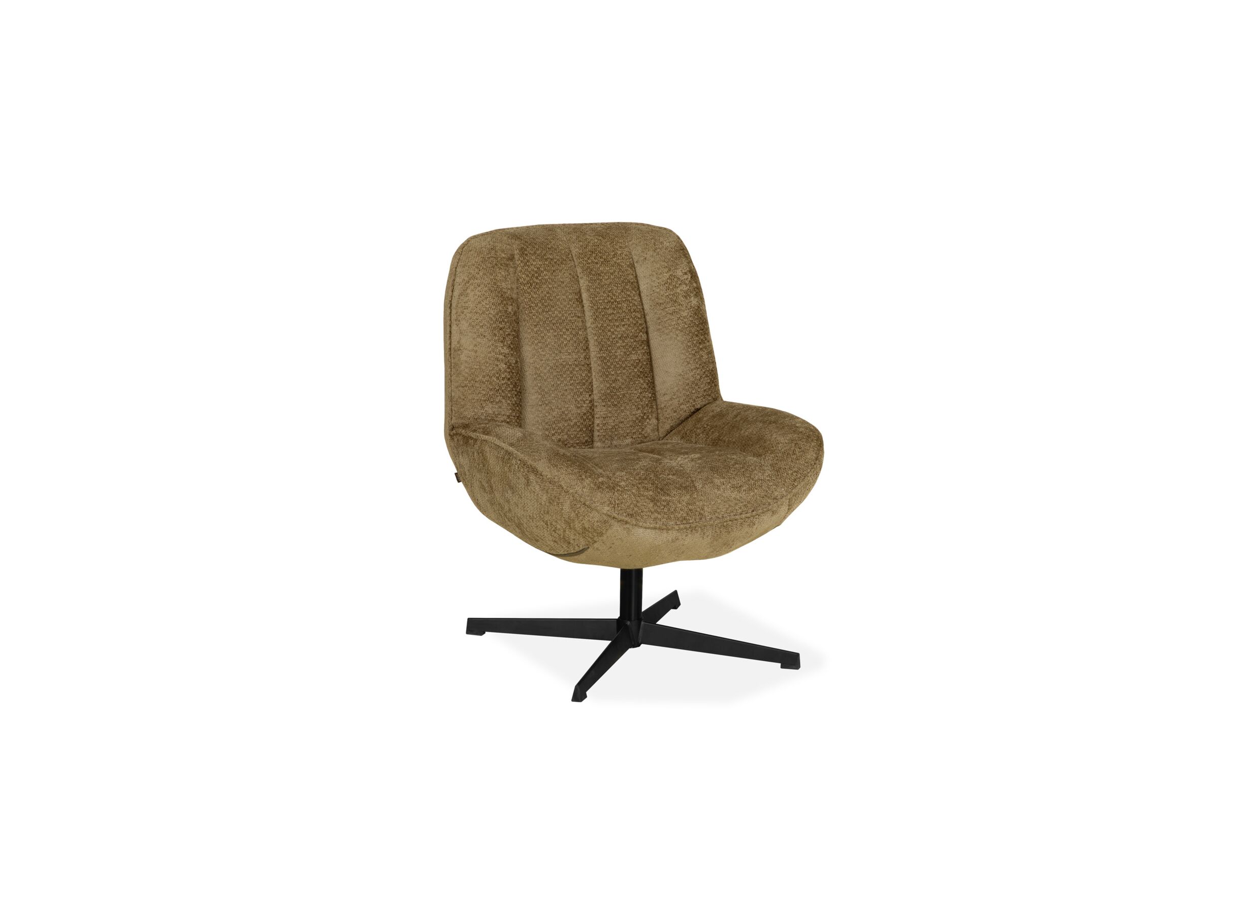 Fauteuil Zuma tissu curry - Fauteuil Zuma 73x80x89cm - tissu - curry