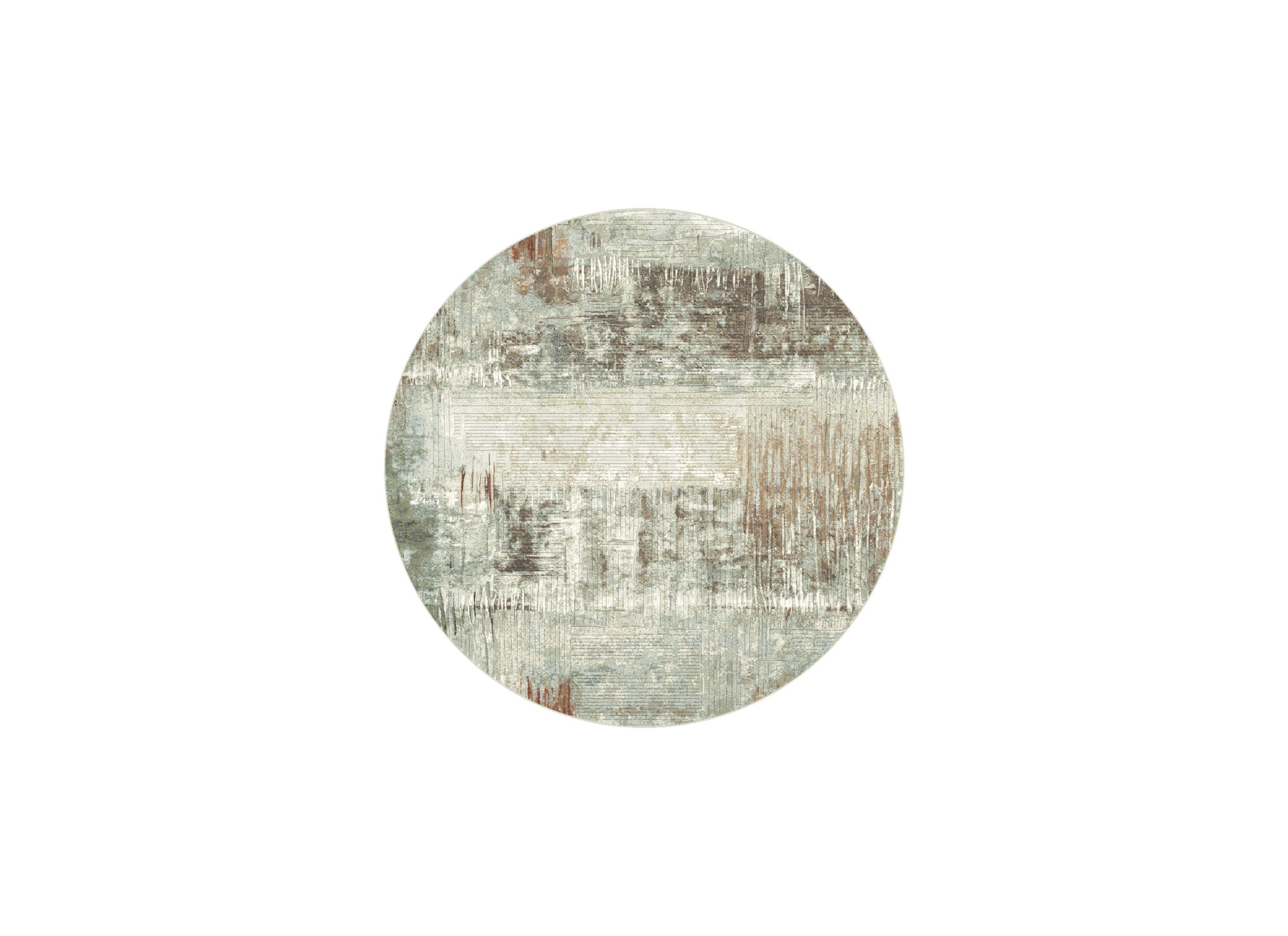 Rond tapijt Aspero Ø240cm - polyester - multicolor