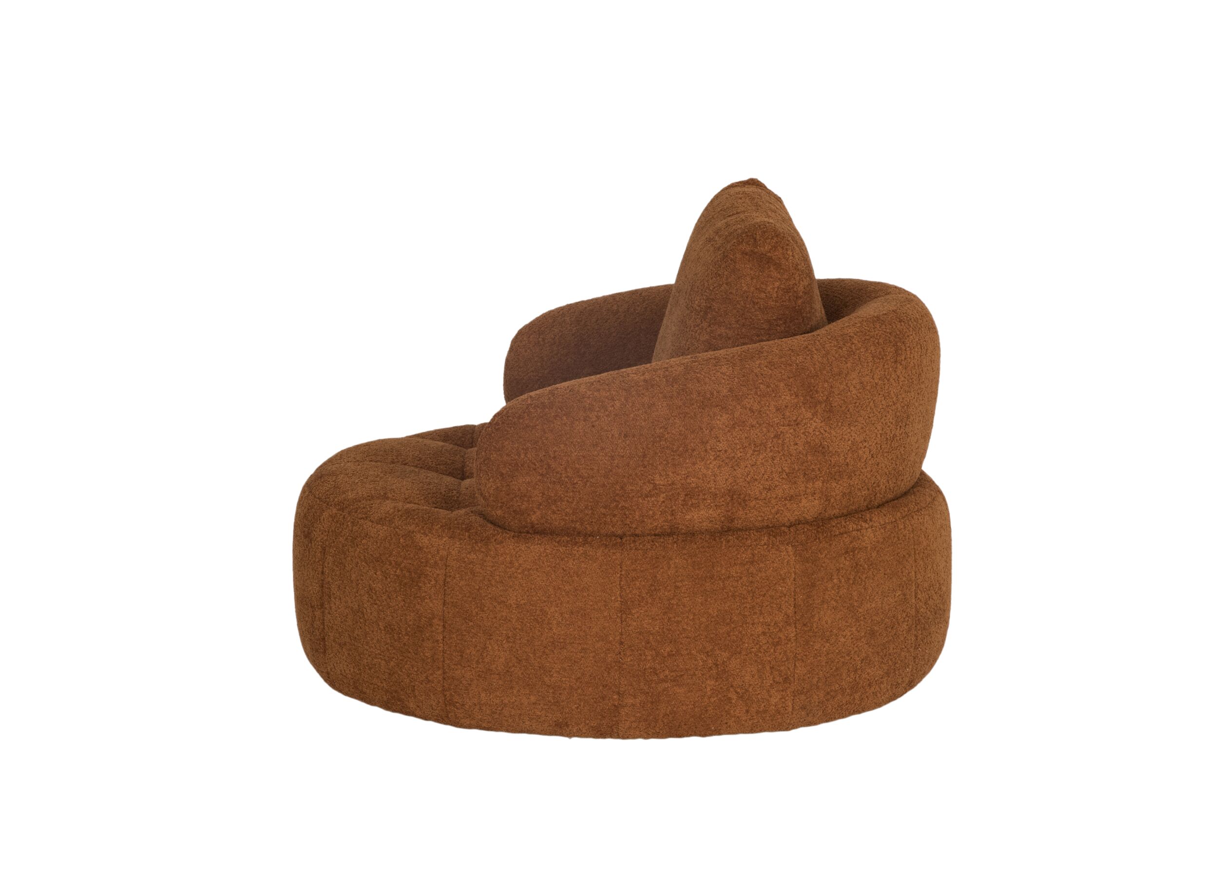 Aperçu - Fauteuil pivotant Lepanto tissu - sunglow orange