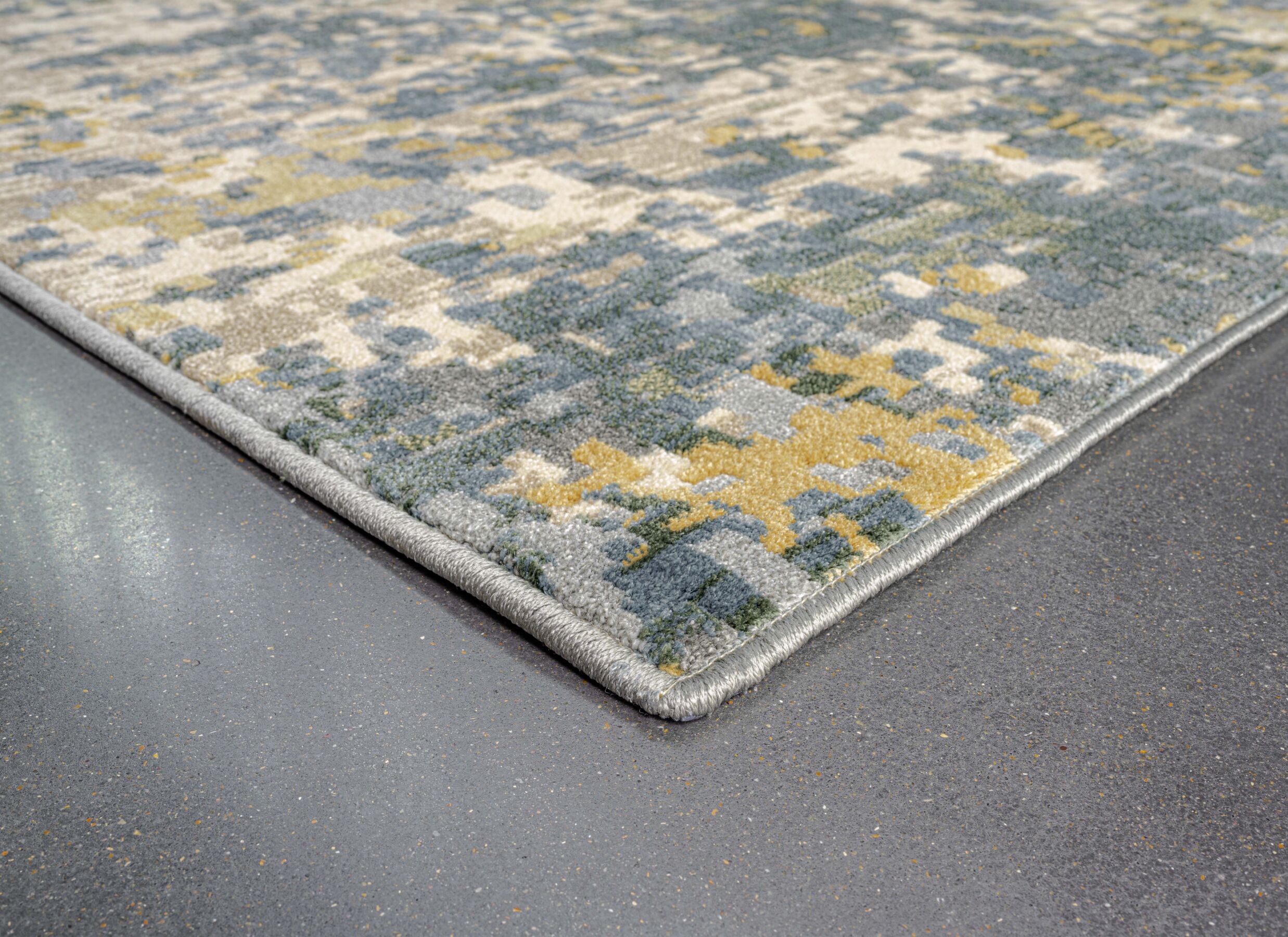 Detailfoto - Tapijt Milo 200x290cm - polyester - multicolor