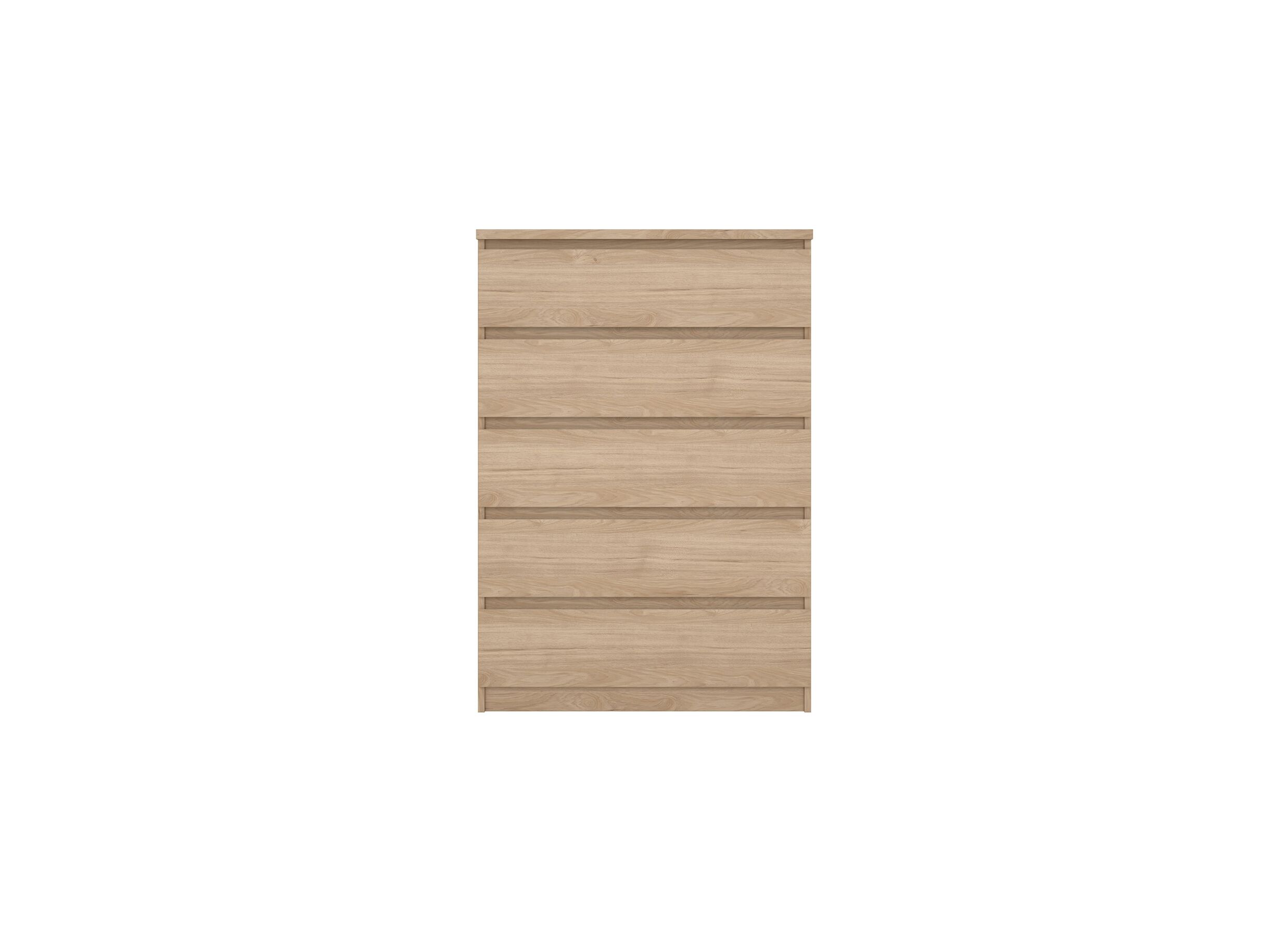 Commode Naia 77x50x112cm - mélamine - jackson hickory