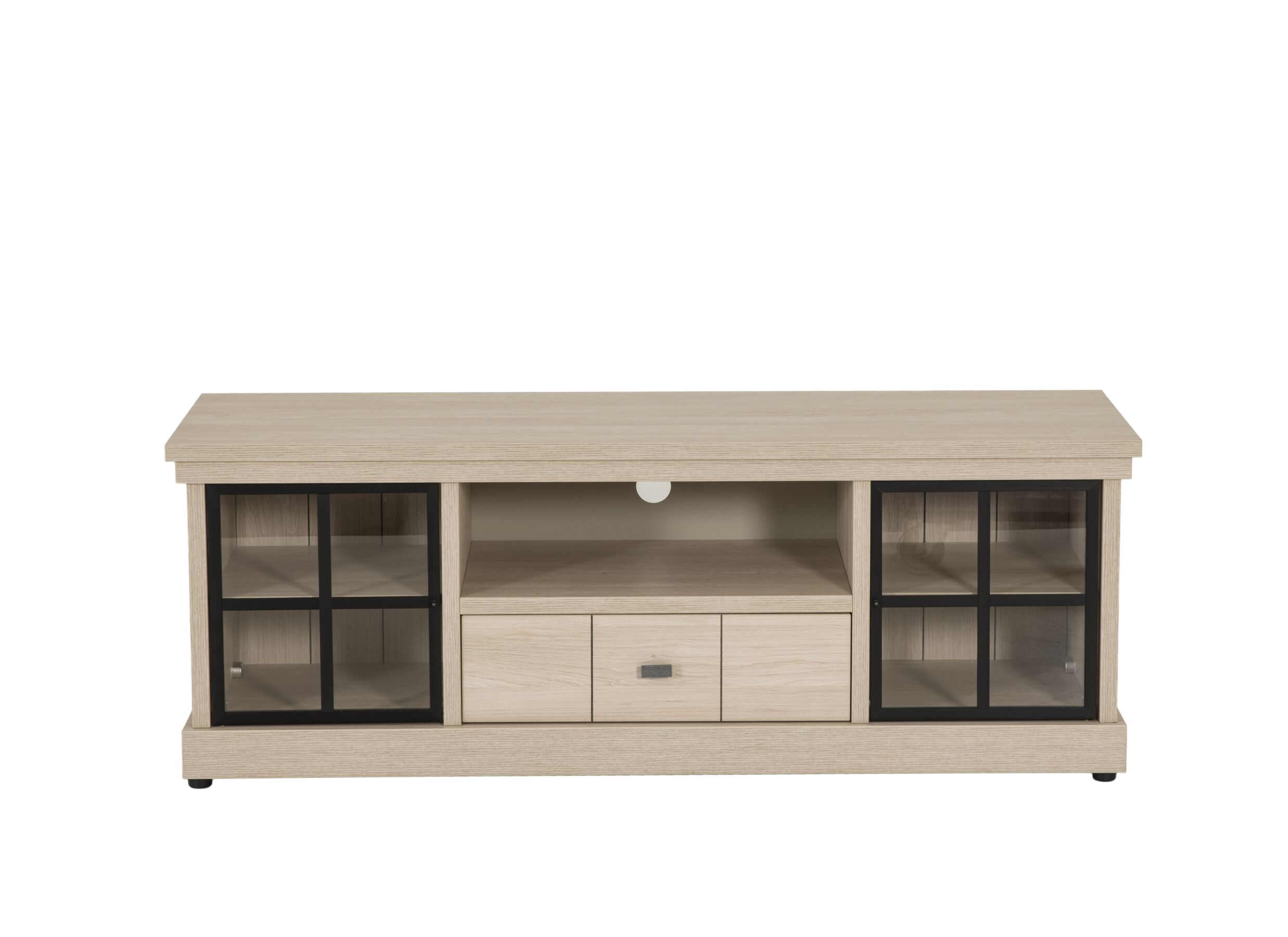 Aperçu - Meuble TV 156cm - film décoratif - beige
