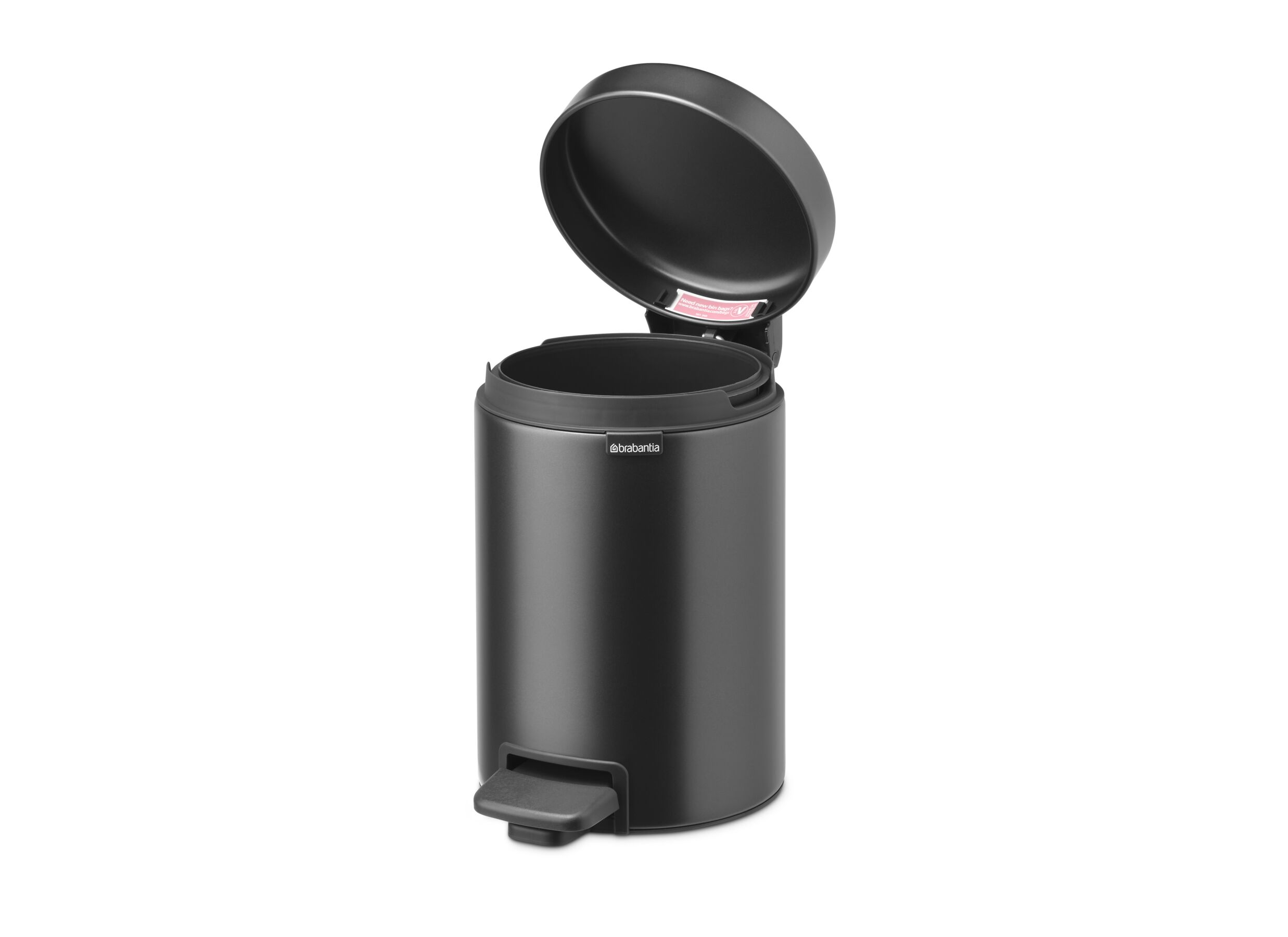 Overzichtsfoto - Pedaalemmer NewIcon Brabantia - 3L - confident grey