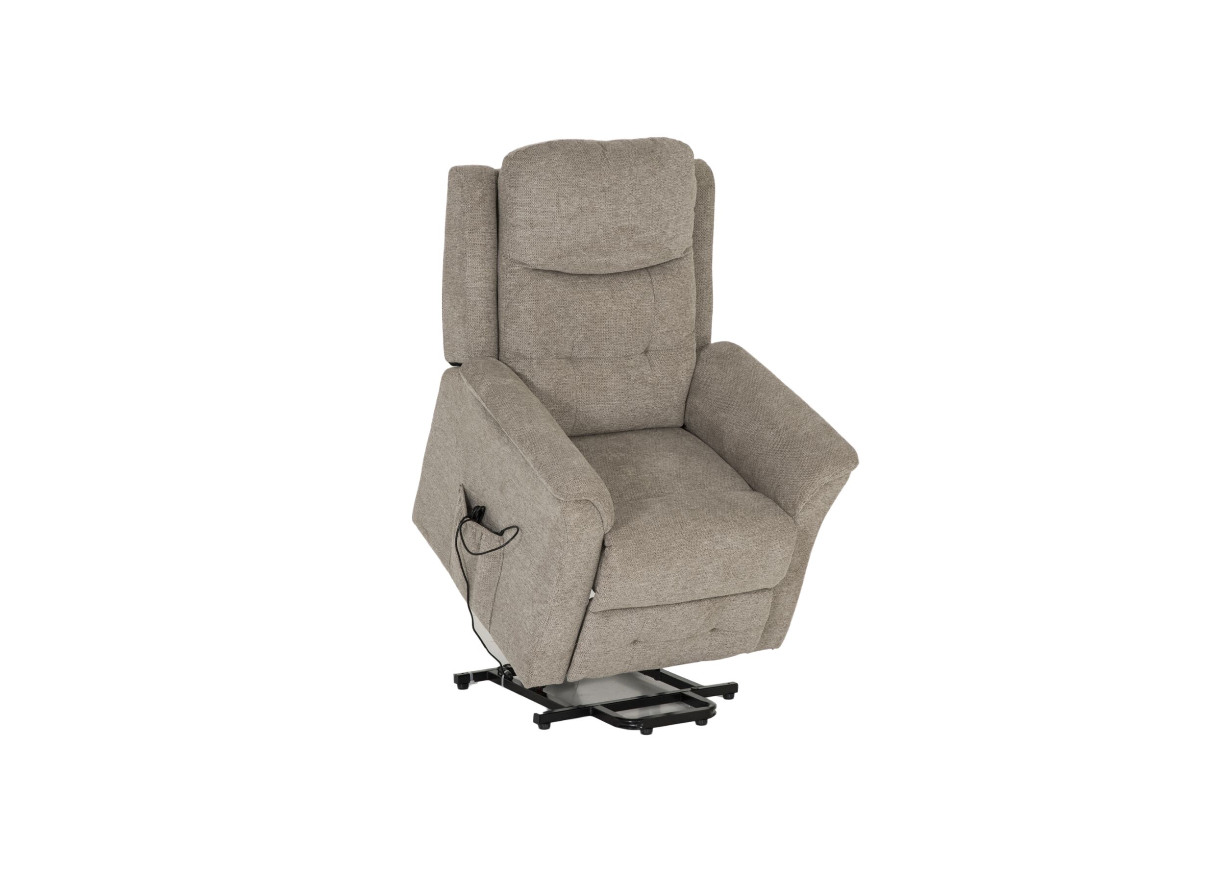 Relaxzetel Cosima elektrisch stof beige