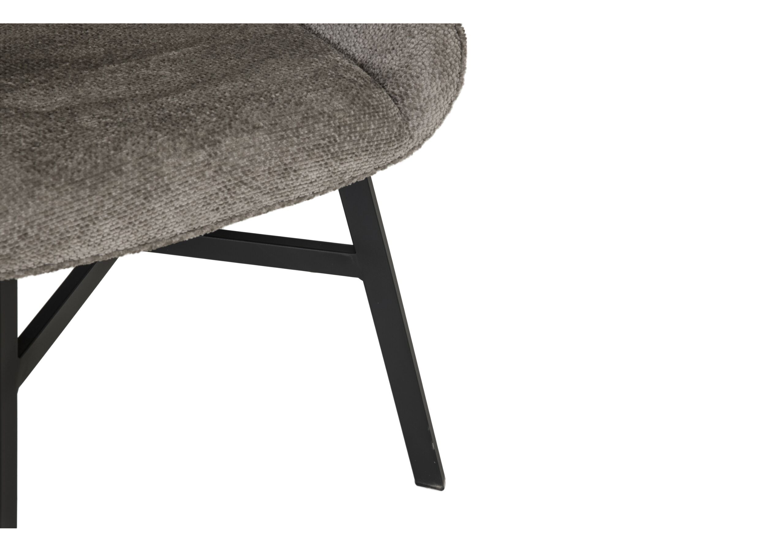 Detail - Chaise ST2407 tissu - gris