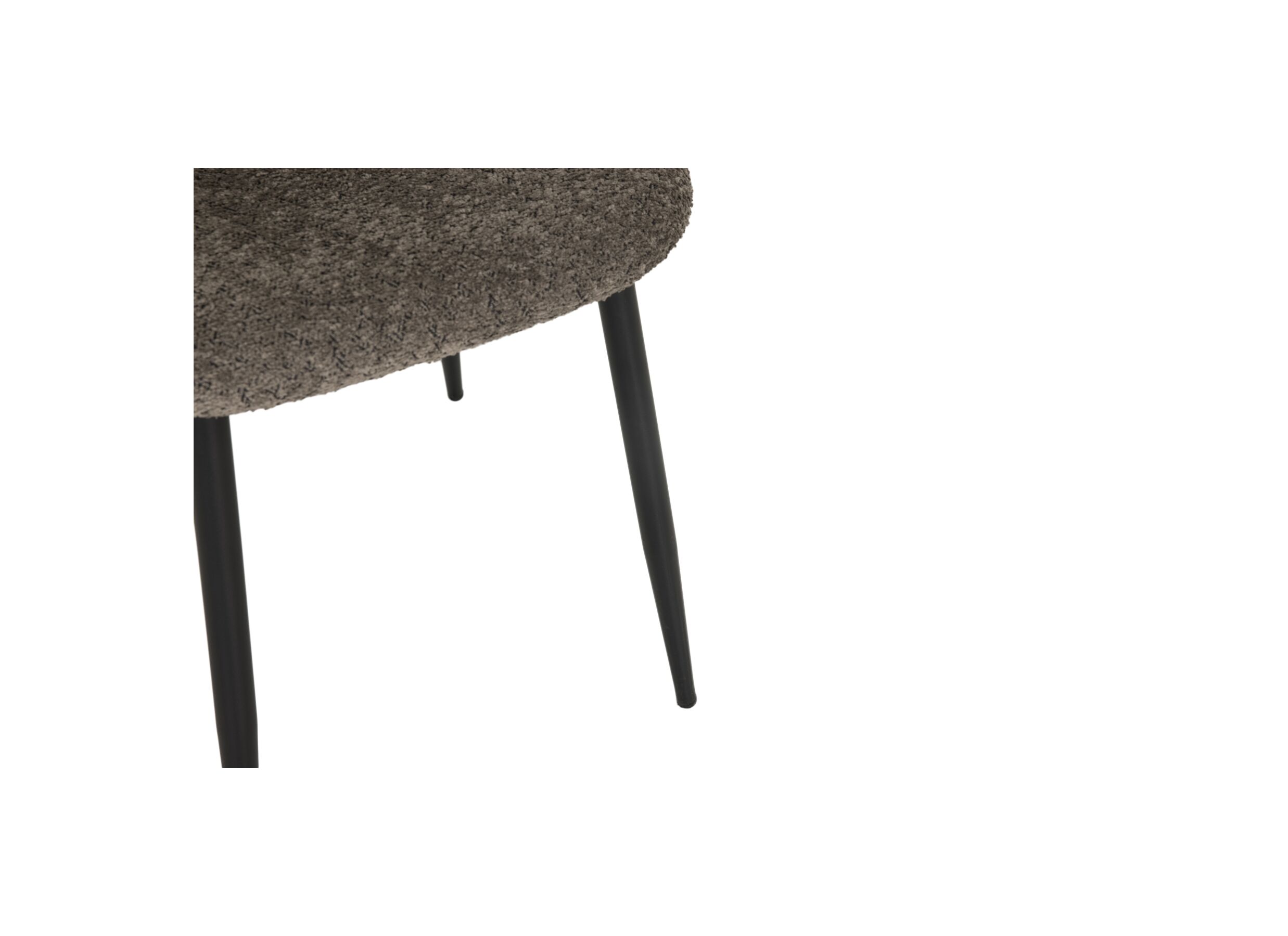 Detailfoto - Stoel Serra 51,5x45,5x79,5cm - stof - bruin