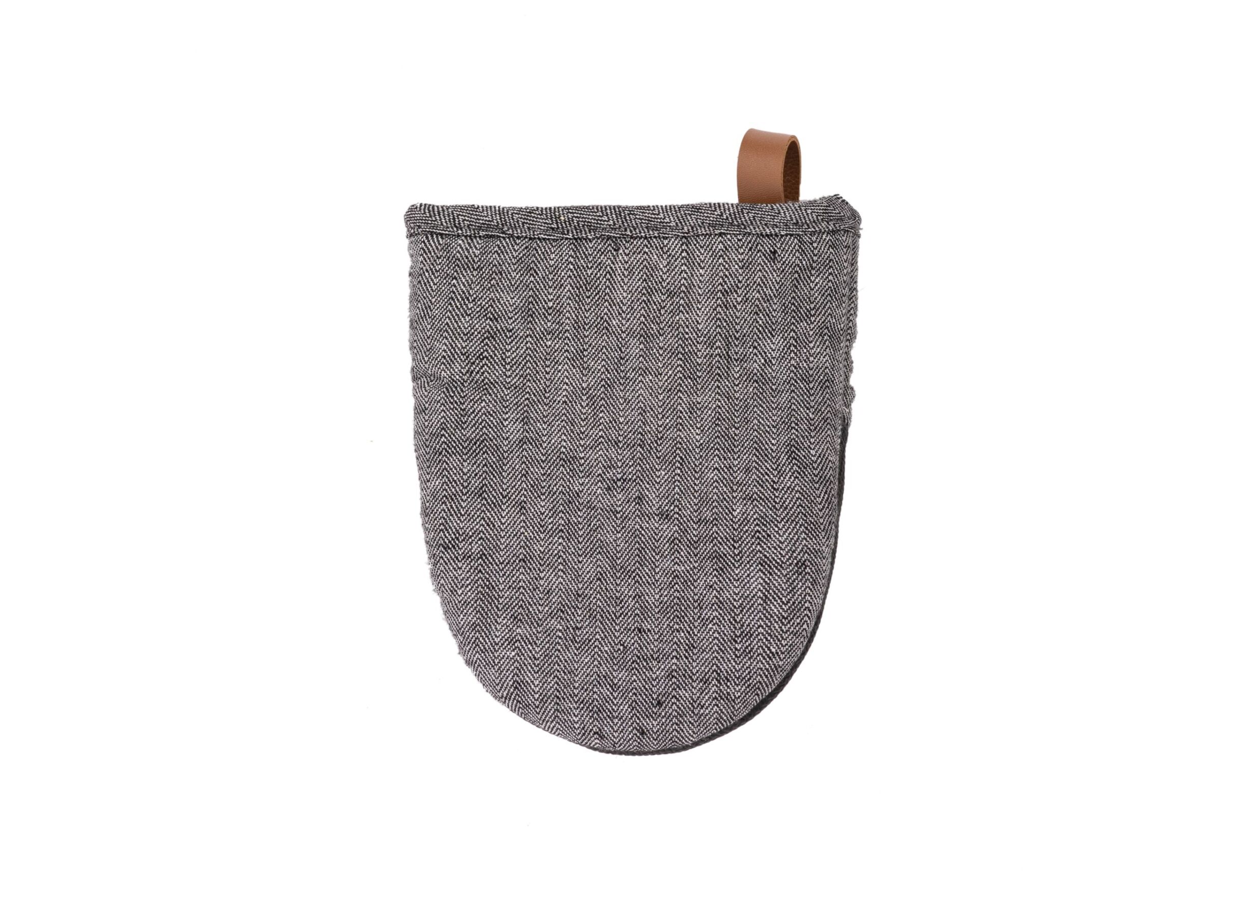 Detailfoto - Ovenwant Gripper Sherlock Fishbone grijs set van 2
