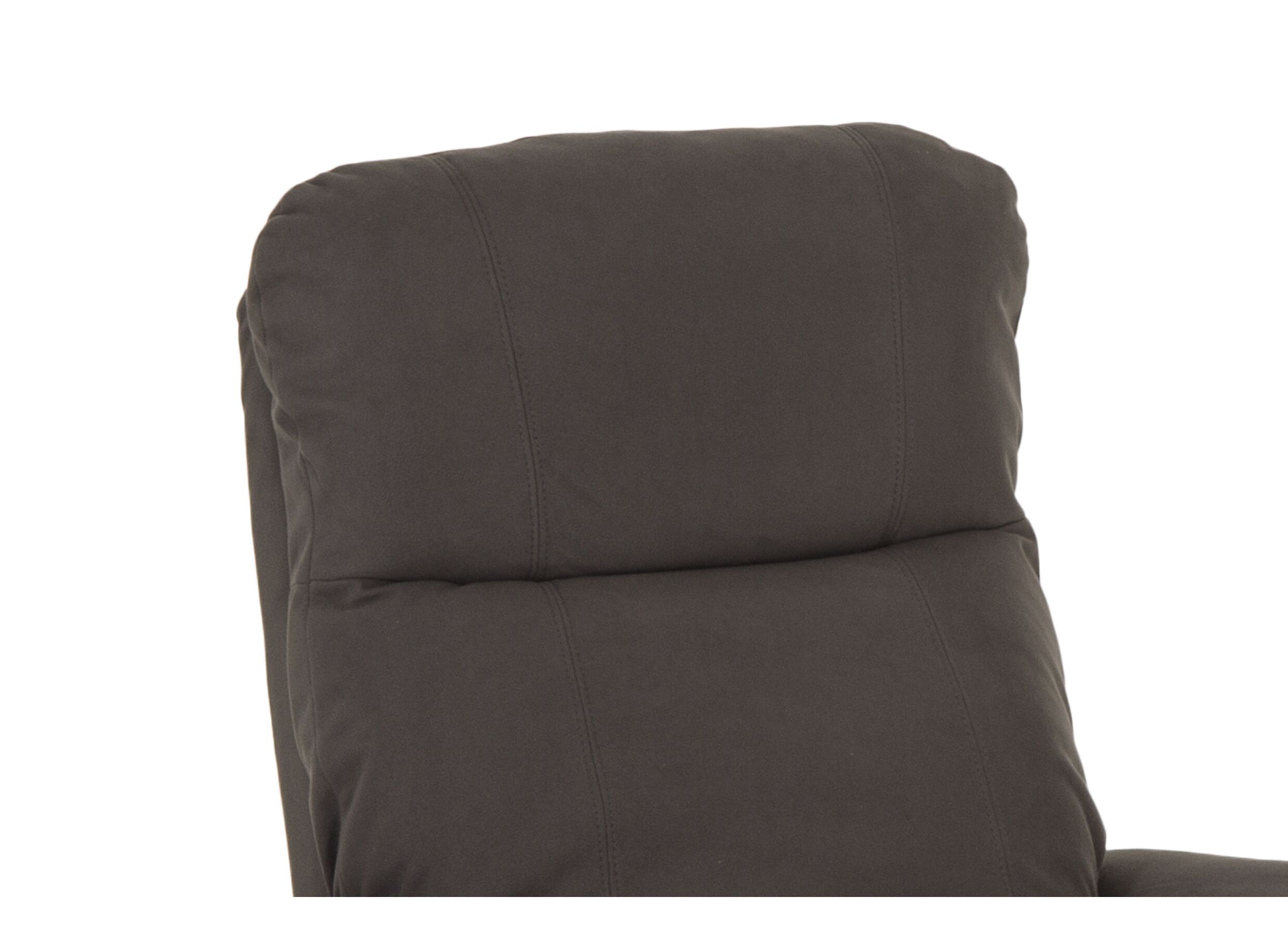 Fauteuil relax Gancedo tissu - anthracite