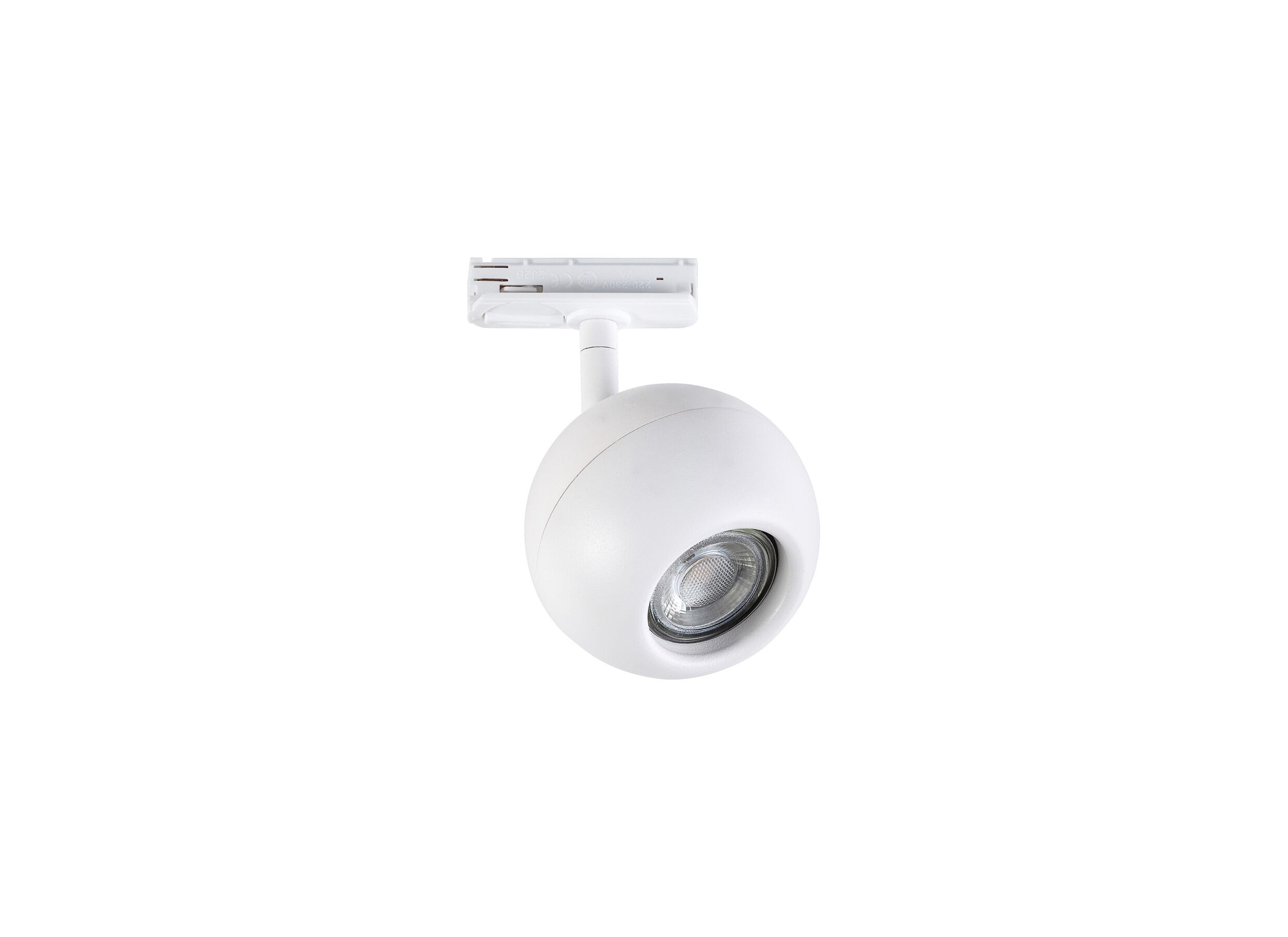 Systèmes rails Spot monophasé blanc 50W GU10 - Systèmes rails Spot monophasé blanc 50W GU10