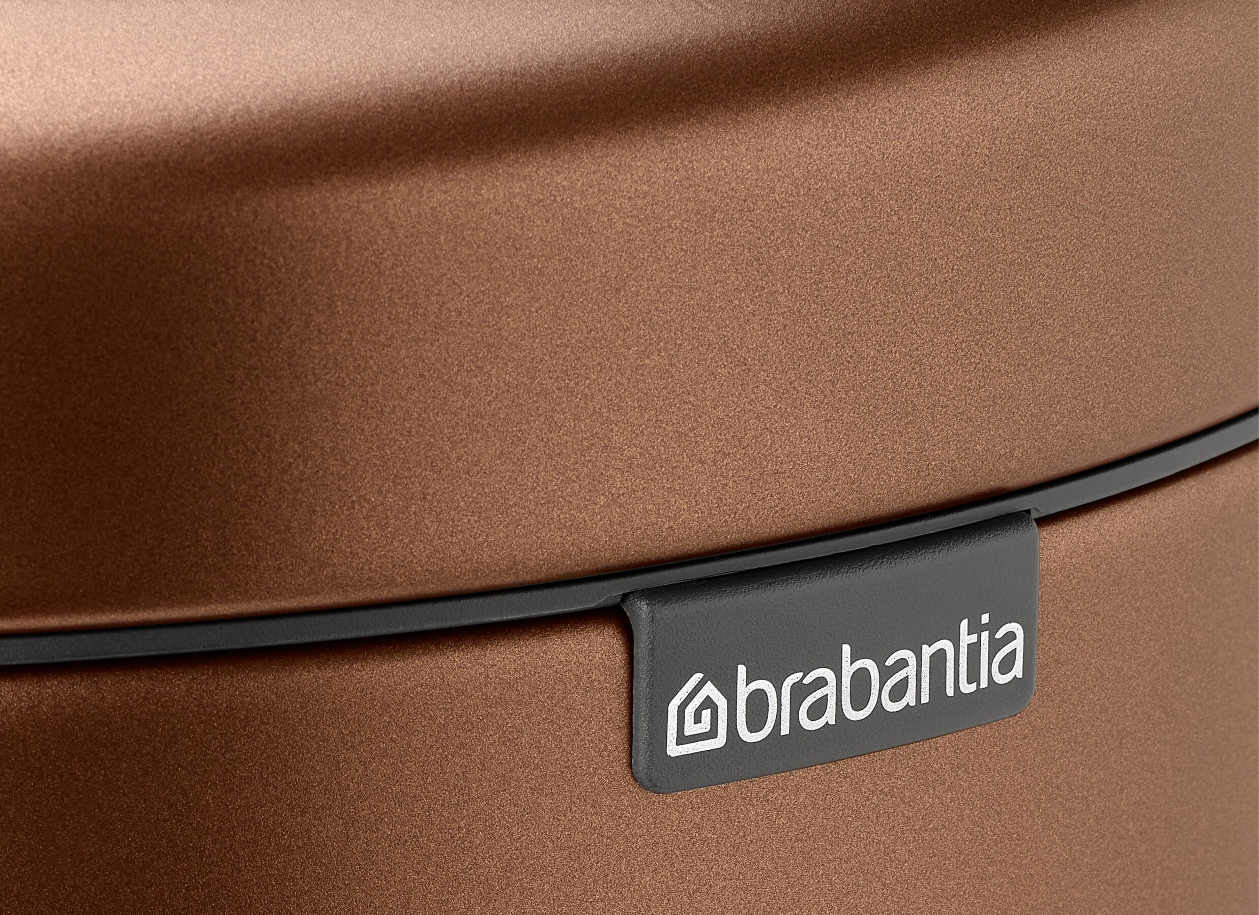 Detailfoto - Pedaalemmer NewIcon Brabantia 5L - warm bronze