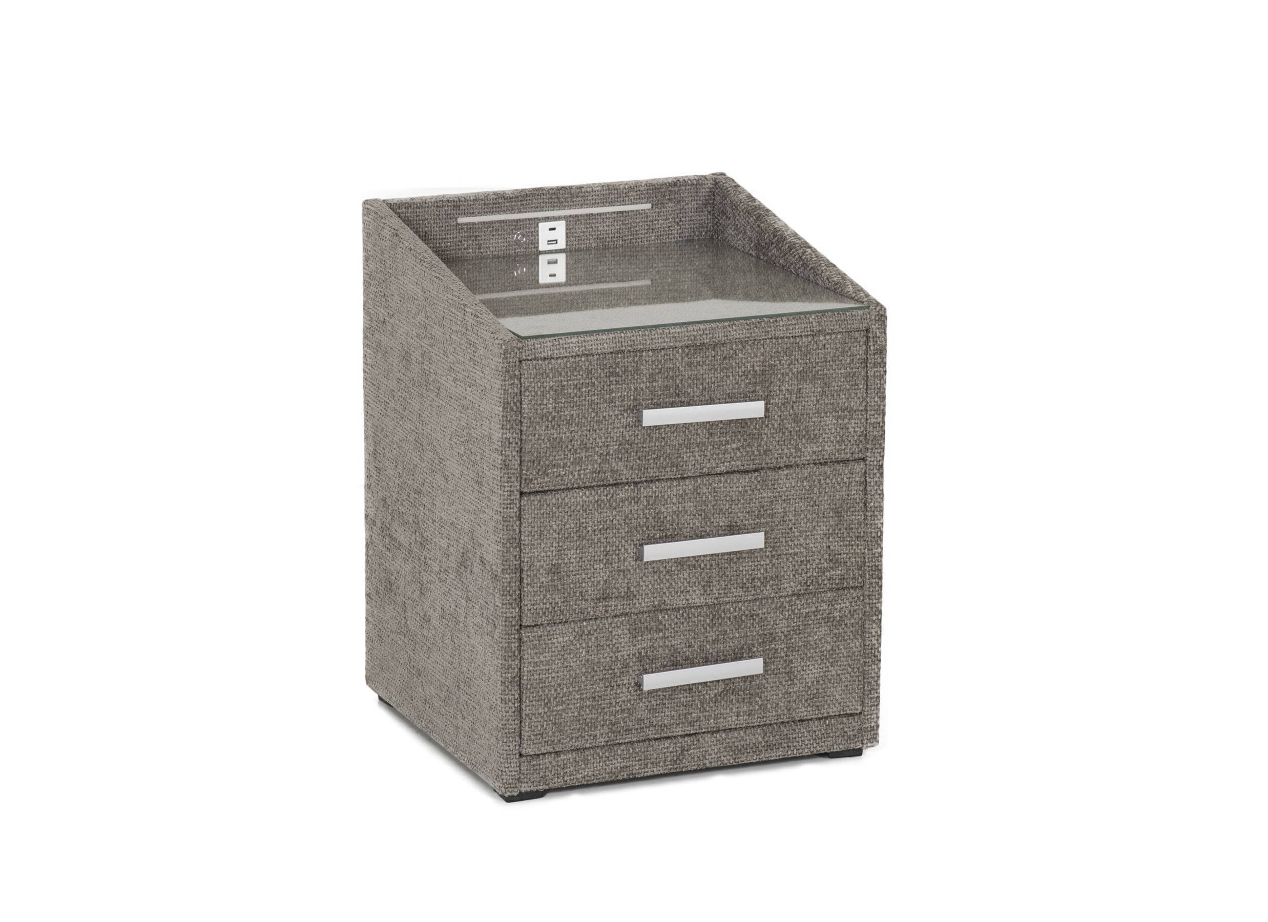 Table de chevet Moon 48x47x62cm - Table de chevet Moon 48x47x62cm