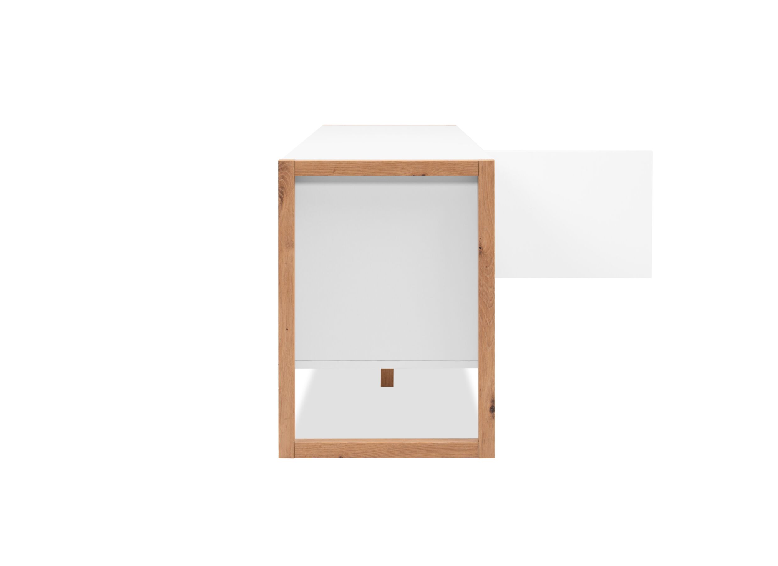 Aperçu - Meuble TV Denver 160cm - décor - blanc