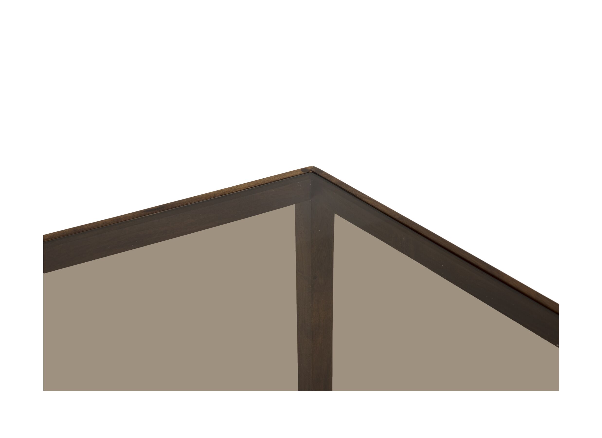 Detail - Table basse Pentagon 80,5x80,5x50cm - acacia massif - naturel