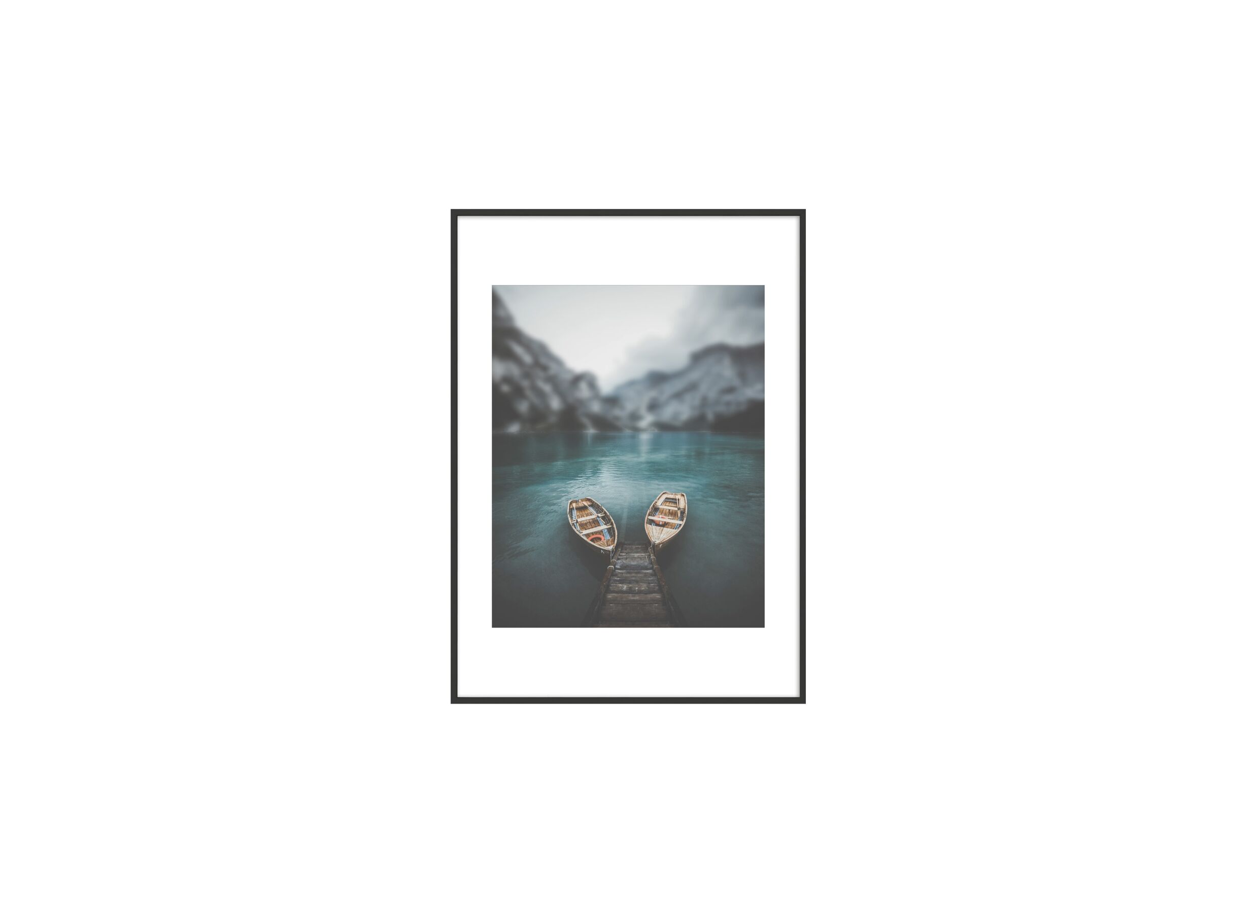 Cadre photo Brasil 50x70cm - Cadre photo Brasil 70x50cm - MDF - noir
