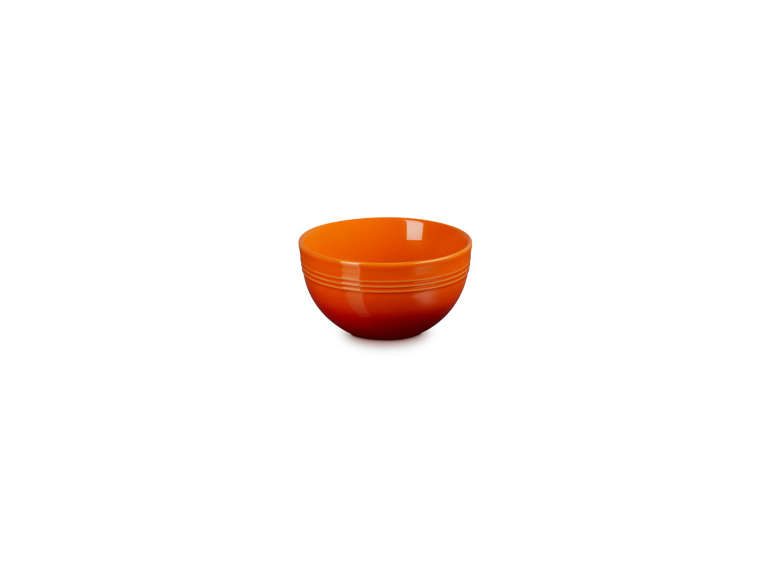Kom Coupe Ø12cm - stoneware - oranjerood - Kom Coupe Ø12cm - stoneware - oranjerood