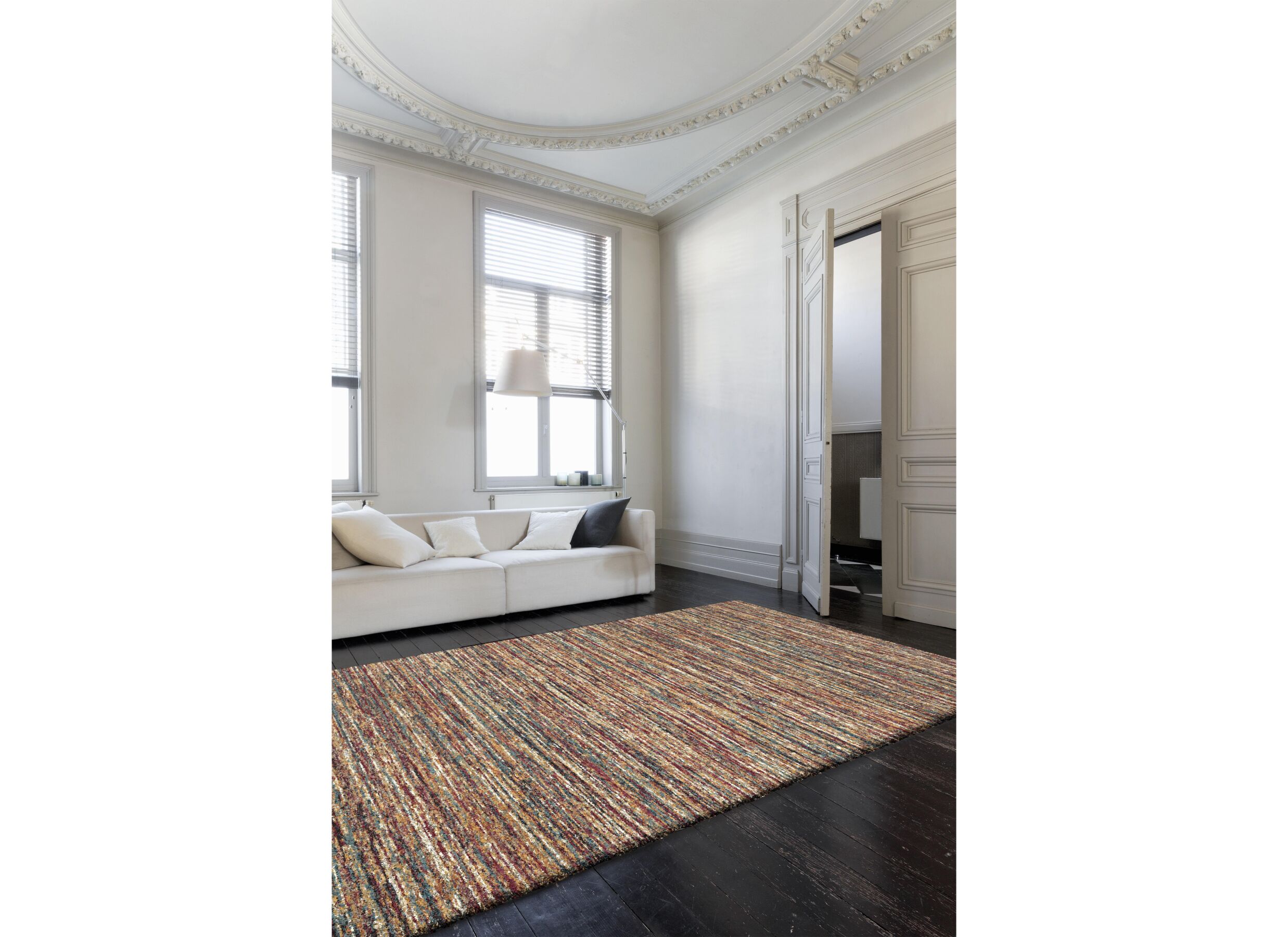 Foto ambiance - Tapis Medusa 280x380cm - fibre de polyester - multicolor