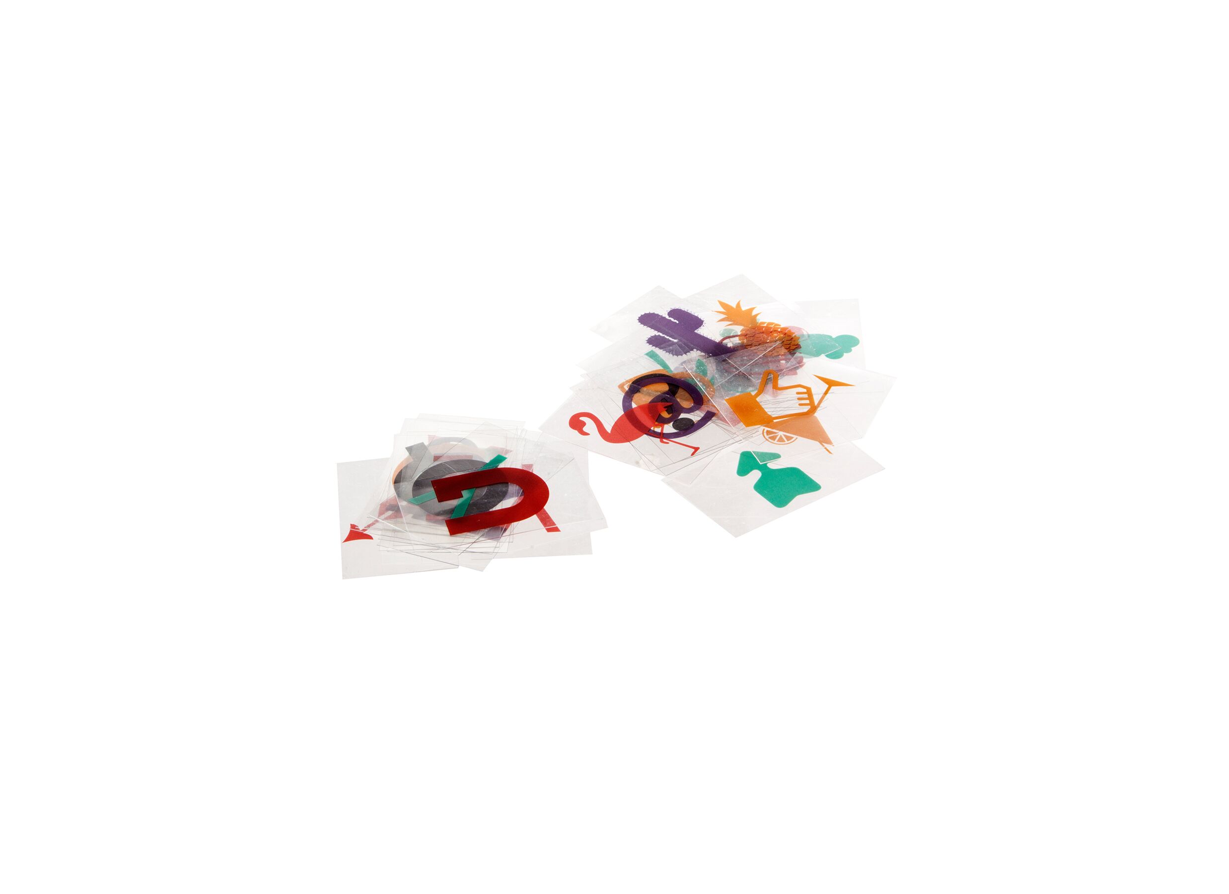 Letters, 100 pieces H6,5cm