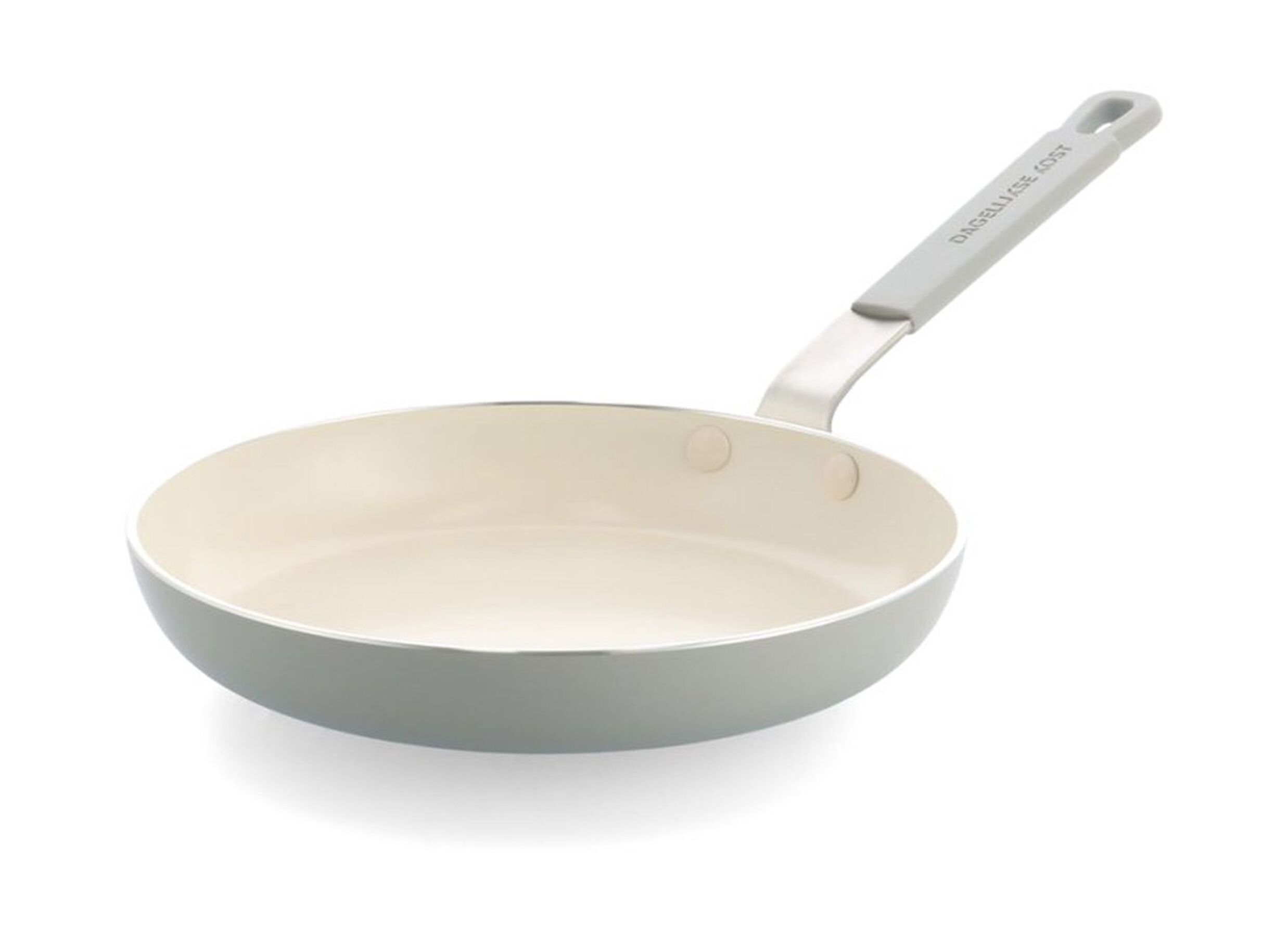 Pannenkoekenpan Dagelijkse kost Ø24cm - aluminium - wit & grijs - Crêpière Dagelijkse kost Ø24cm - aluminium - blanc & gris
