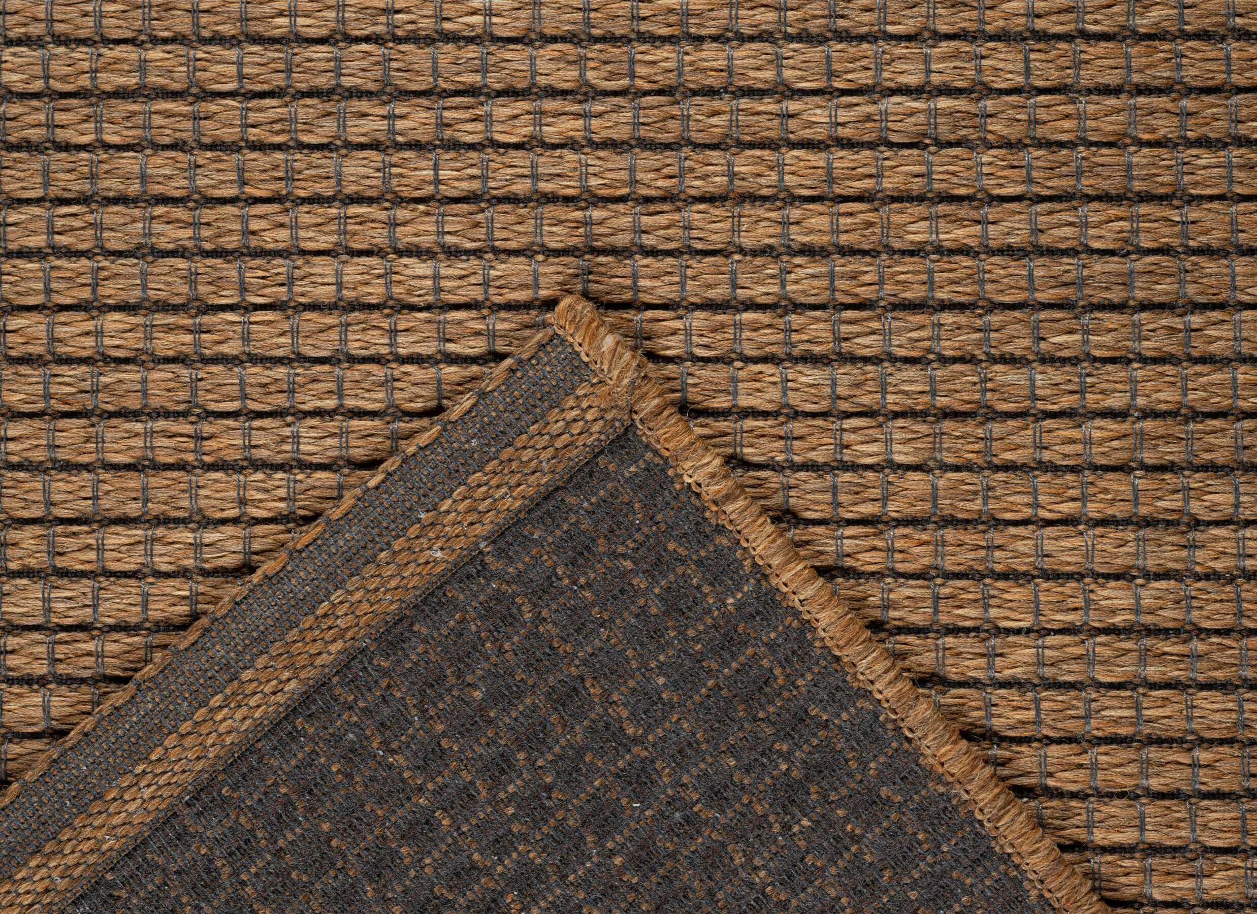 Detail - Tapis Brandon 240x330cm - polypropylène - marron