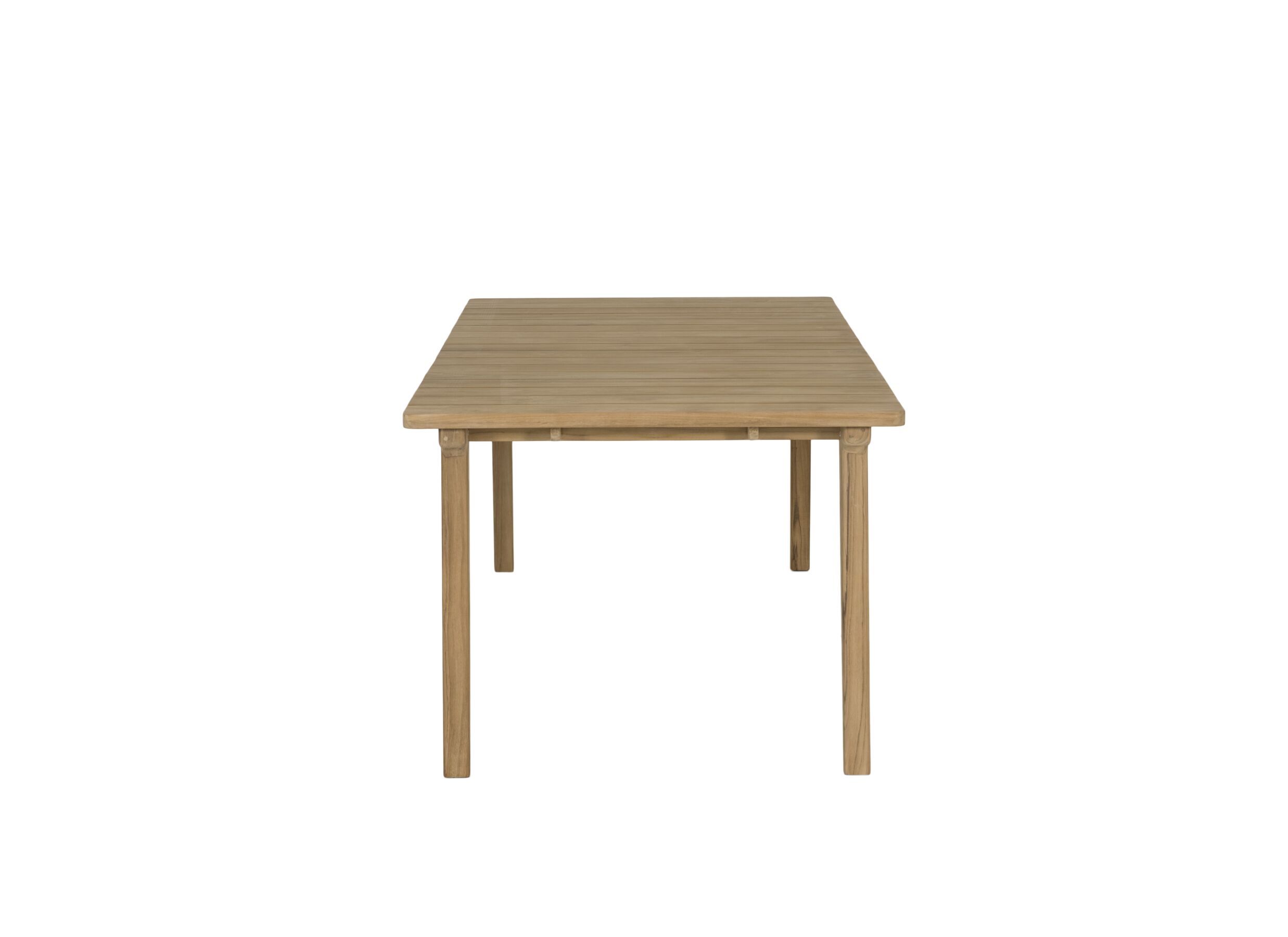 Aperçu - Table de jardin Iguana 220x100cm - teck massif - naturel